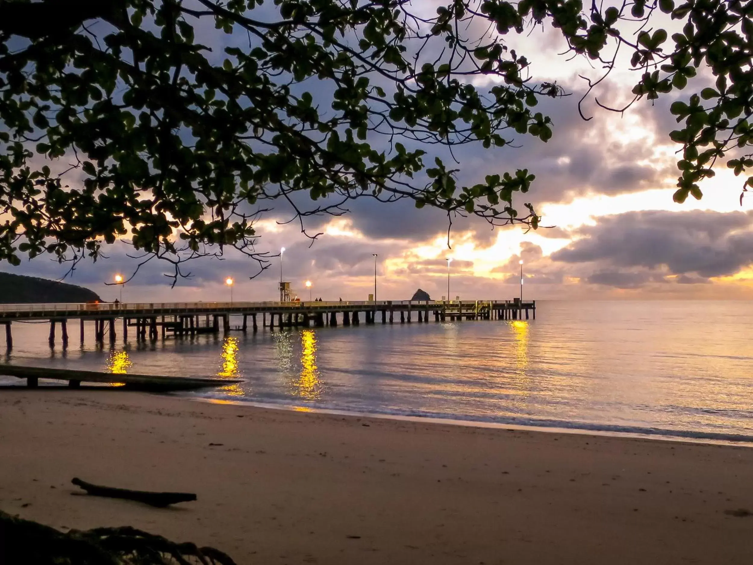 Night, Sunrise/Sunset in Marlin Waters Beachfront Apartments