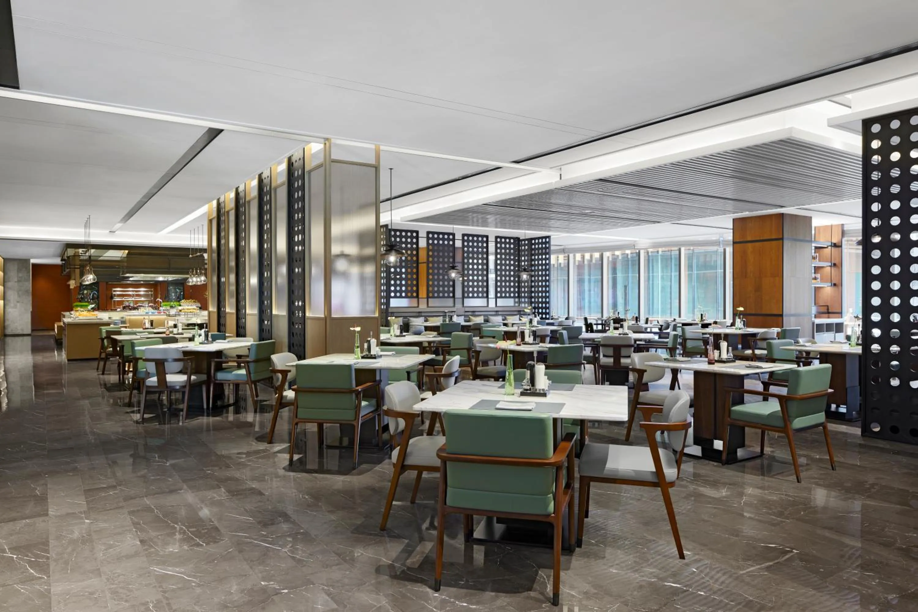 Restaurant/places to eat in Changzhou Marriott Hotel Jintan