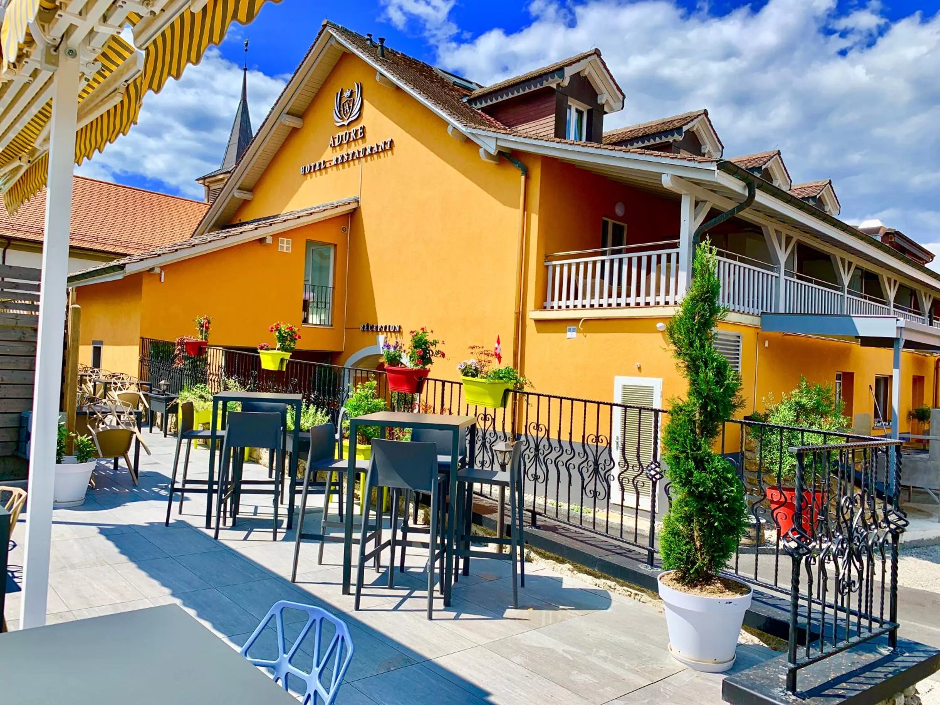 Property building in Hotel Adore