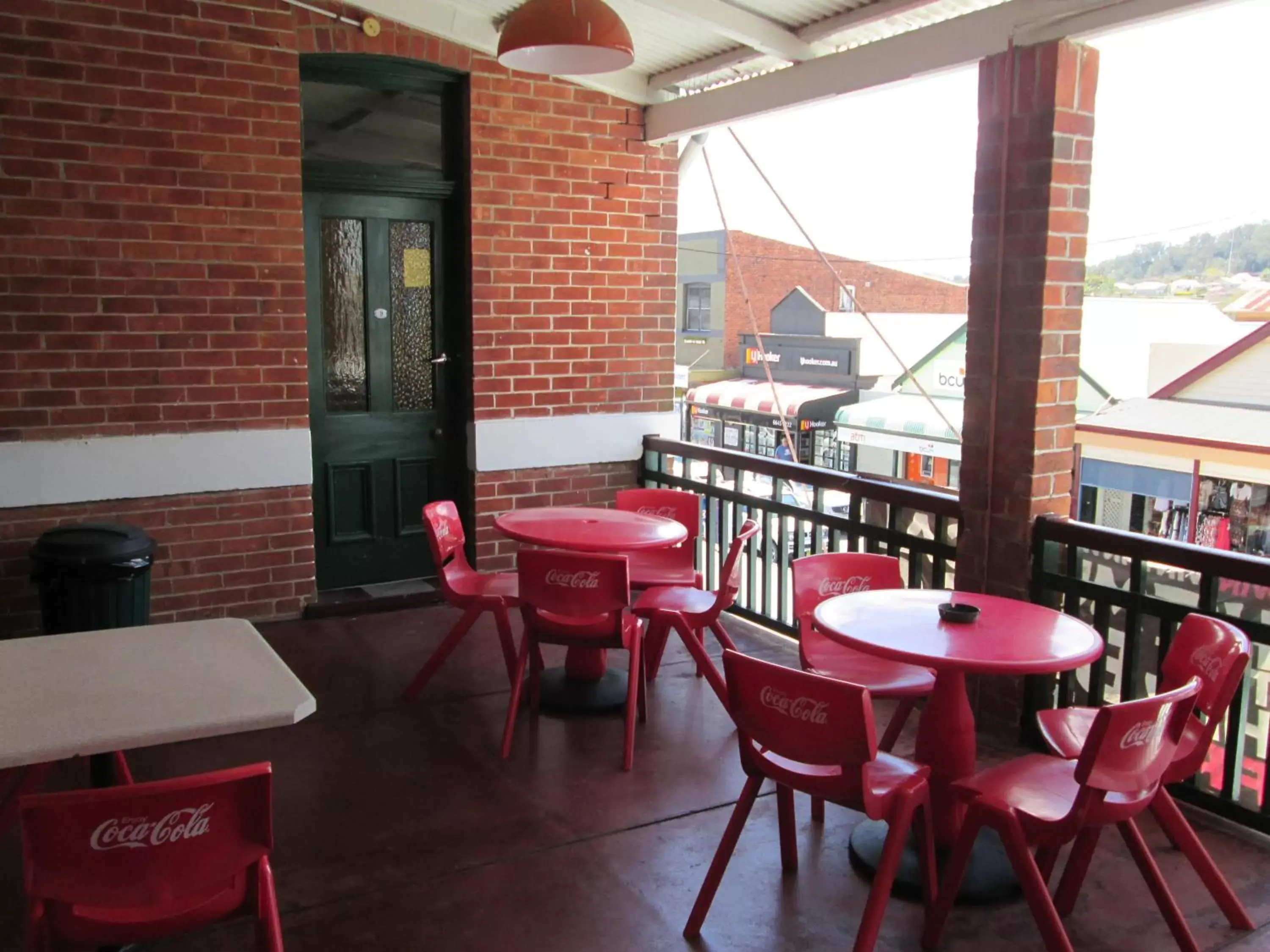 Patio in Maclean Hotel