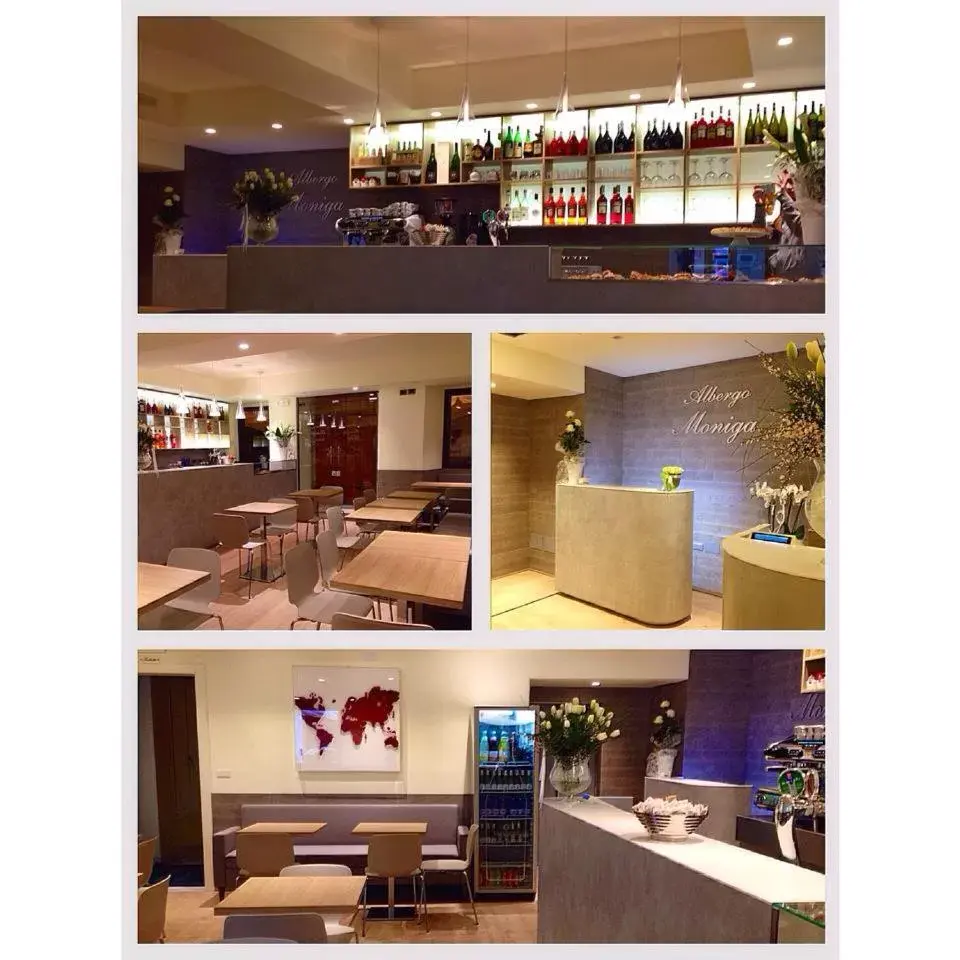 Lounge or bar in Hotel Moniga