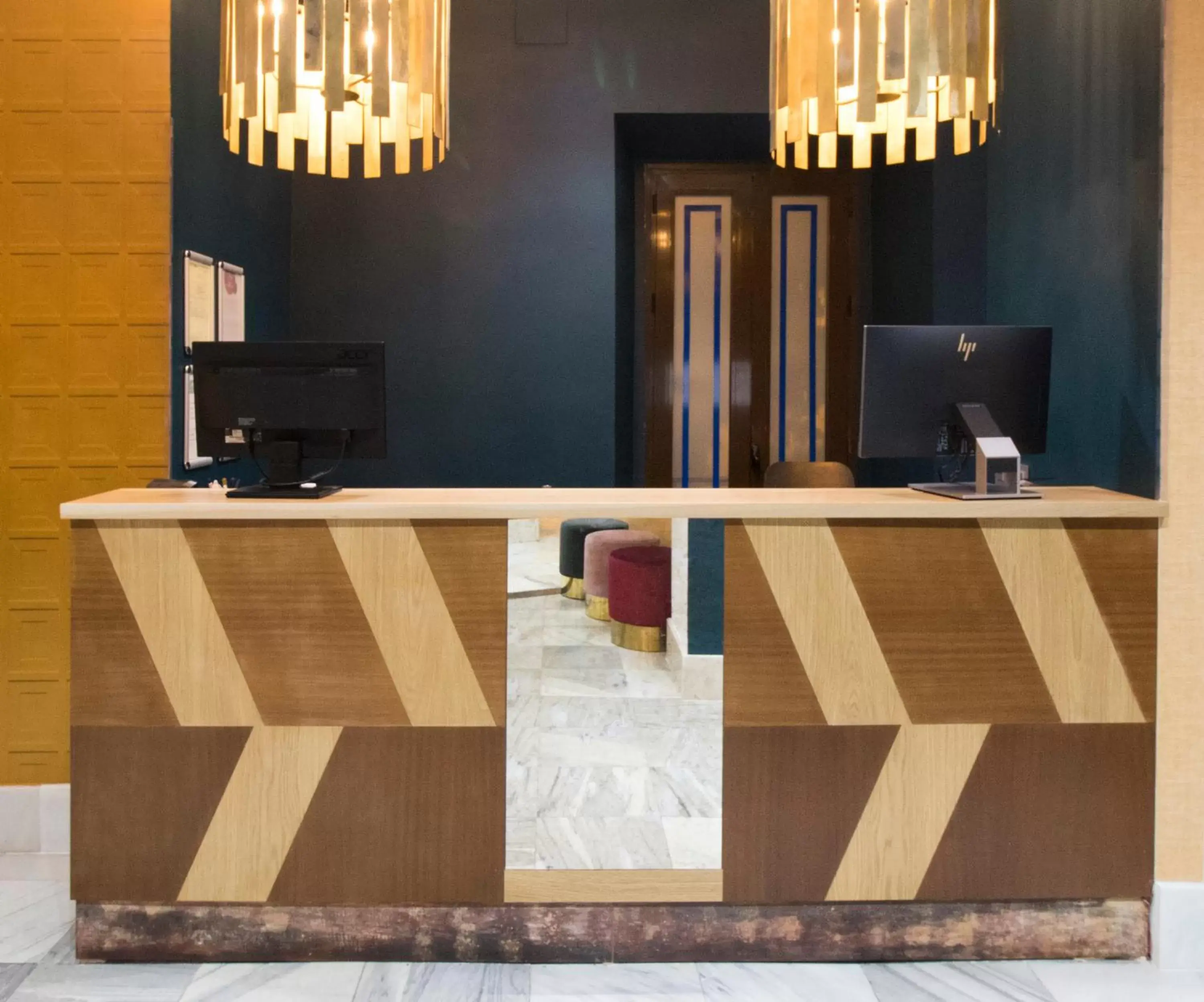 Lobby or reception in Petit Palace Canalejas Sevilla Lobby or reception in Petit Palace Canalejas Sevilla