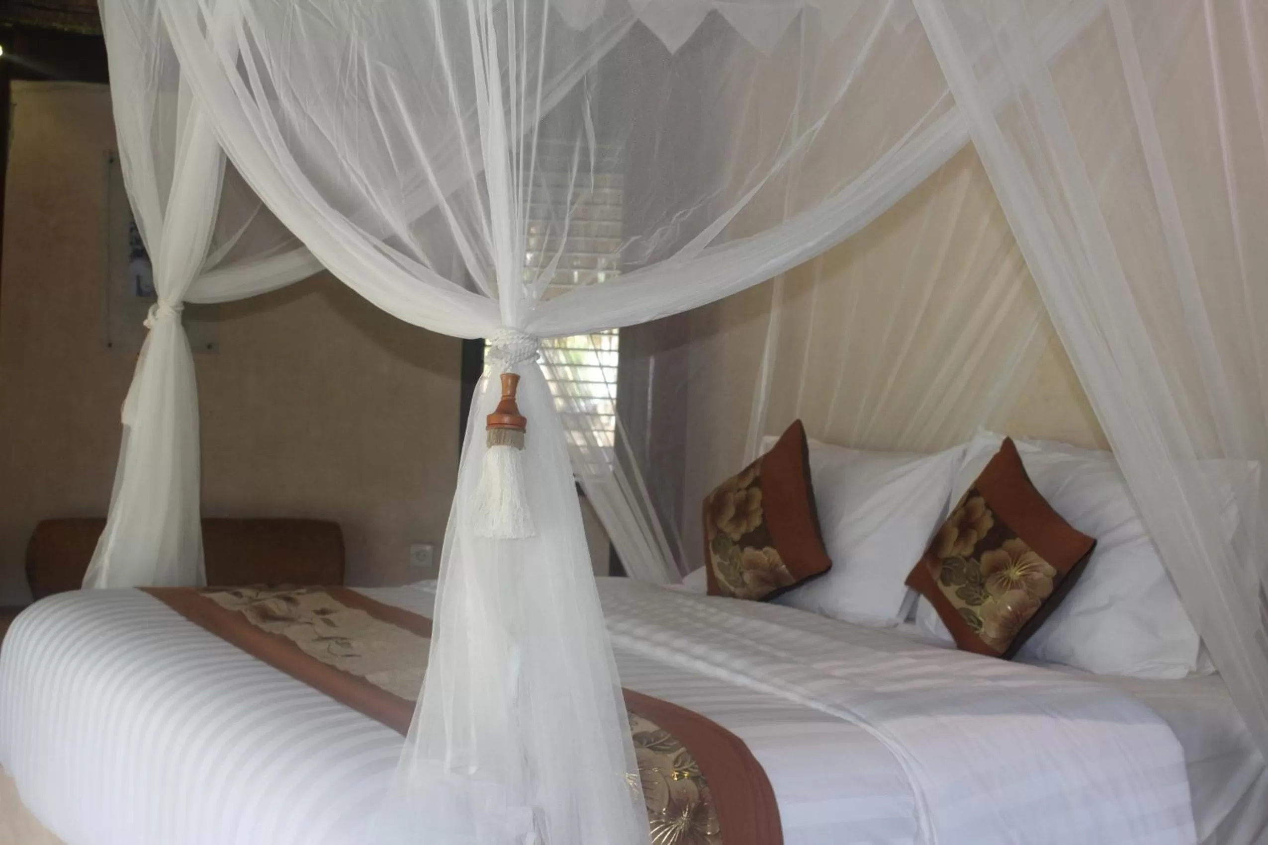 Bed in Sanghyang Bay Villas