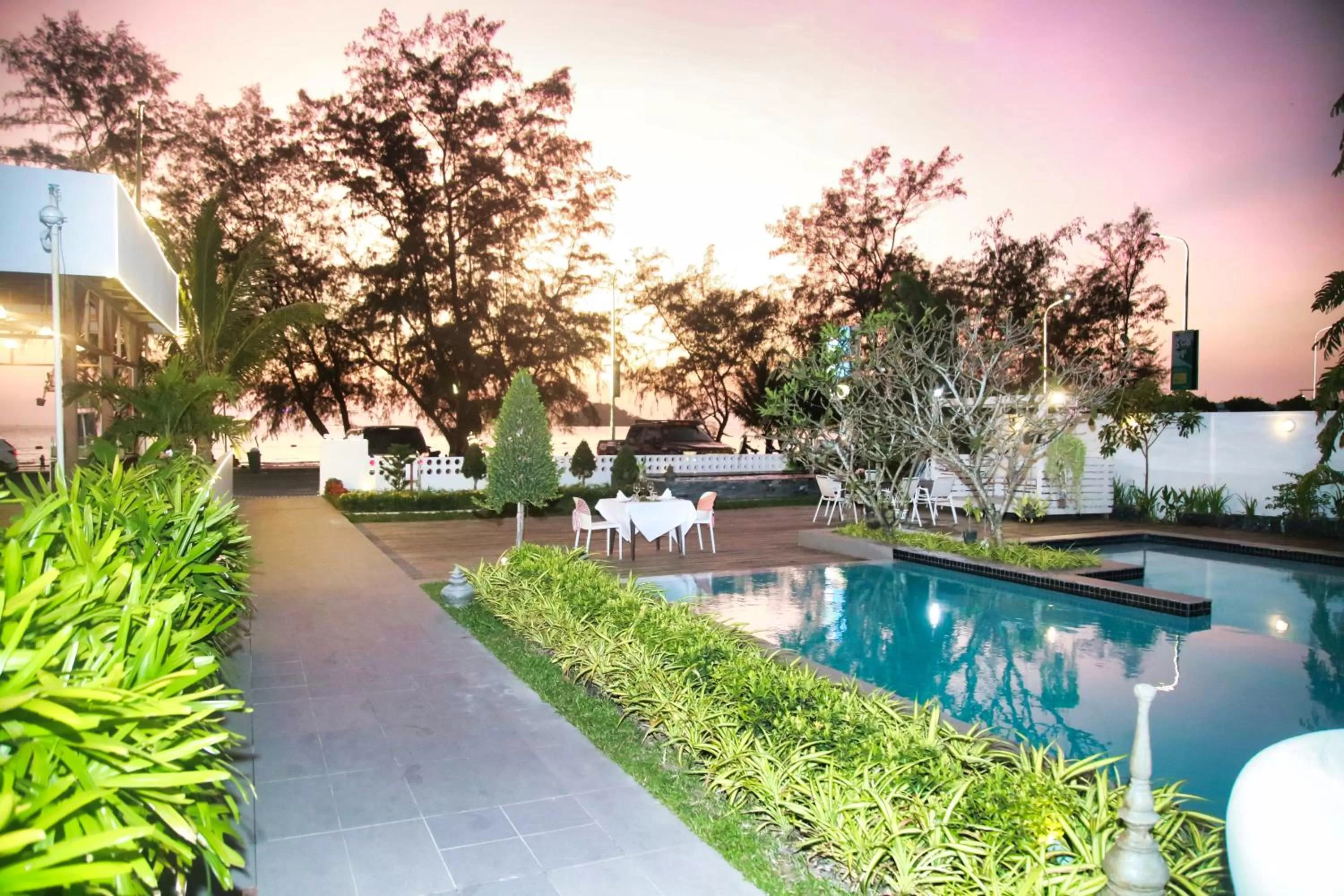 Swimming pool in Naiya Sea Resort