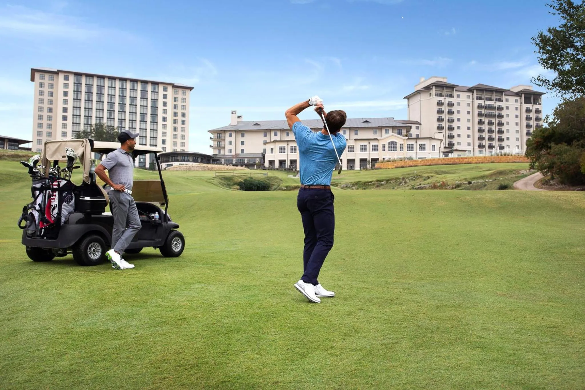 Golfcourse in Omni Barton Creek Resort and Spa Austin