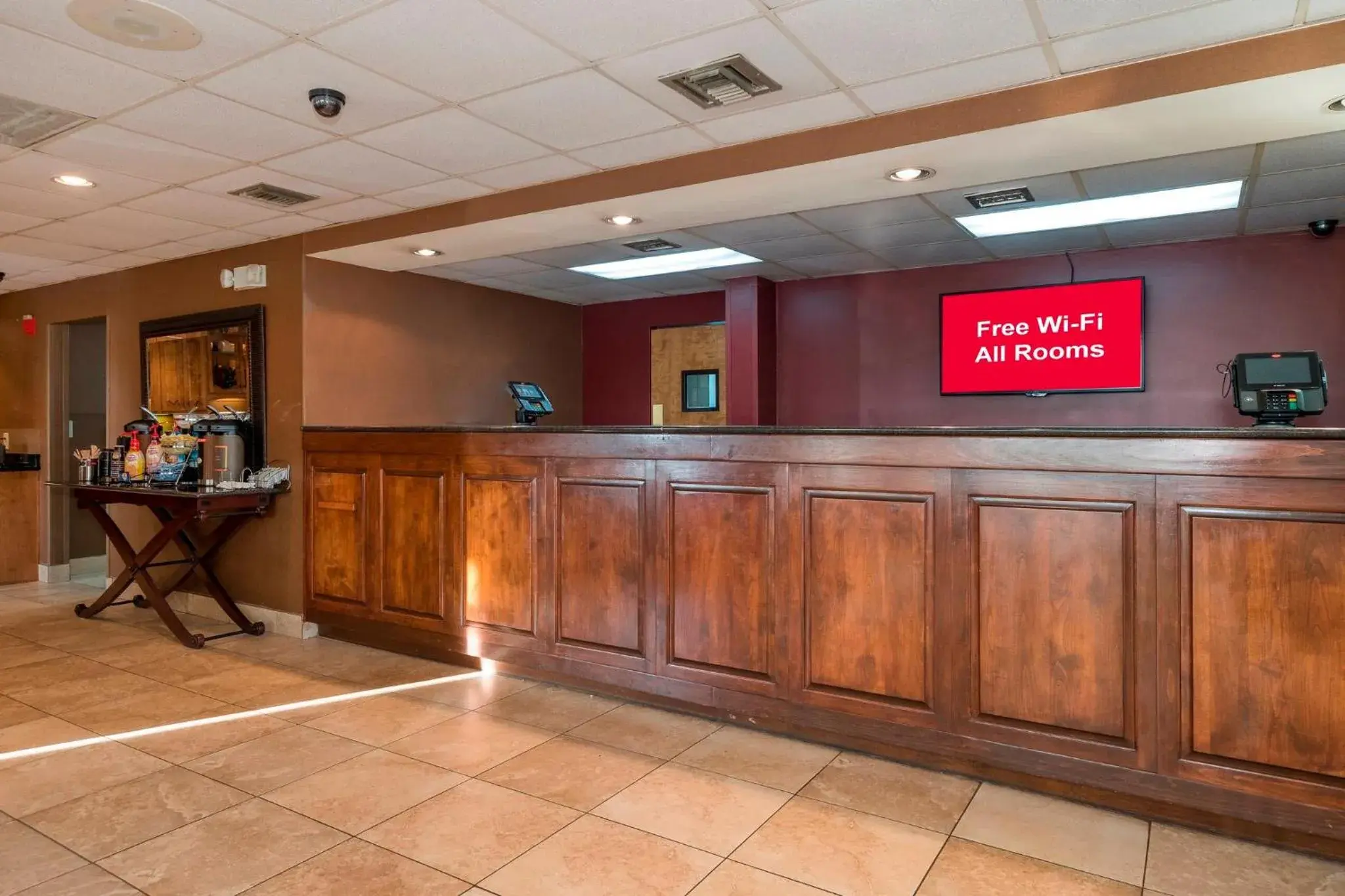 Lobby or reception, Lobby/Reception in Red Roof Inn Augusta – Washington Road