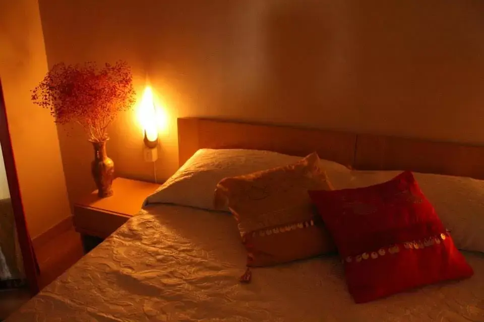 Bedroom, Bed in Casa Radiosa