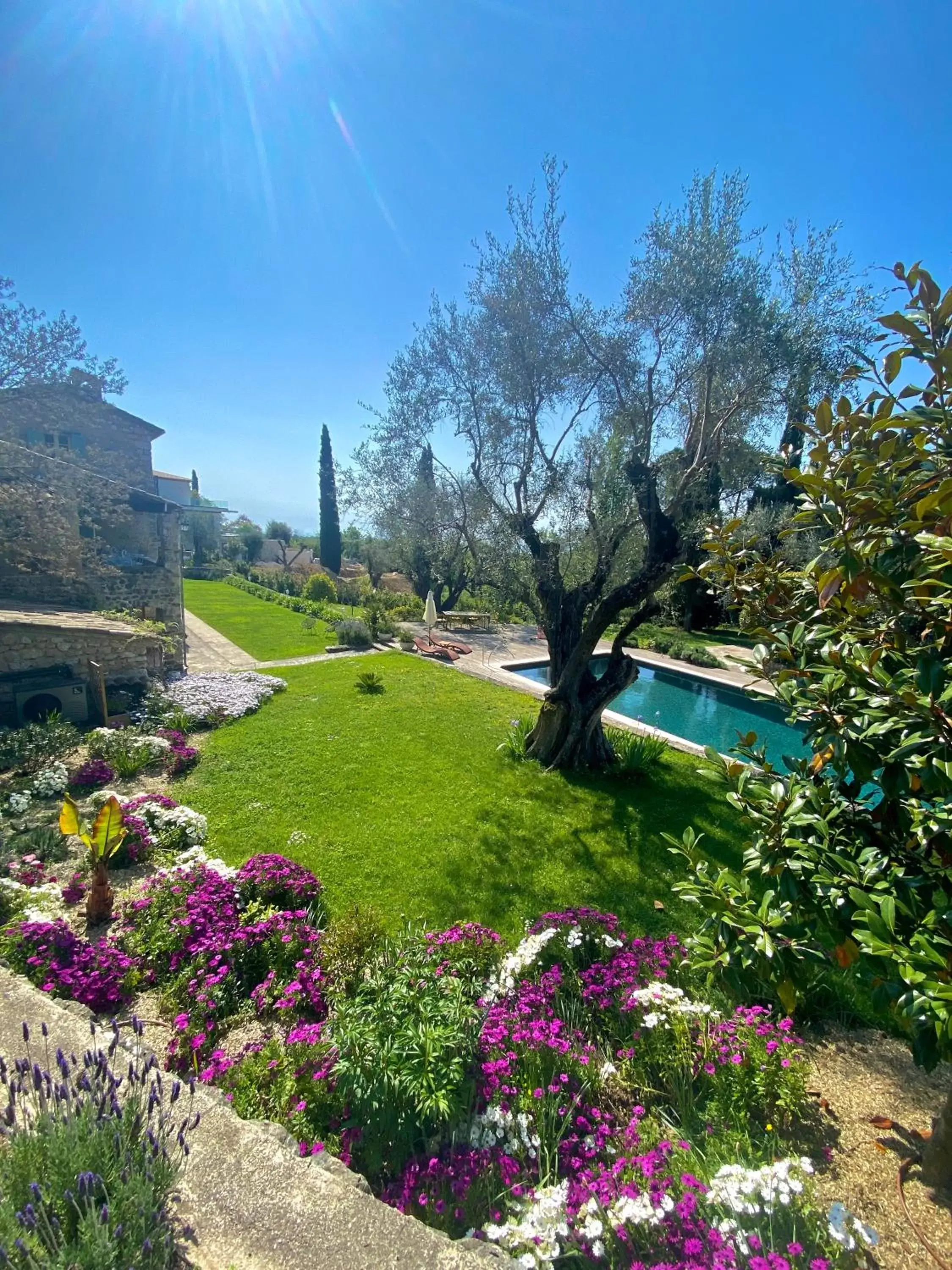 Garden view, Garden in L'Effrontée