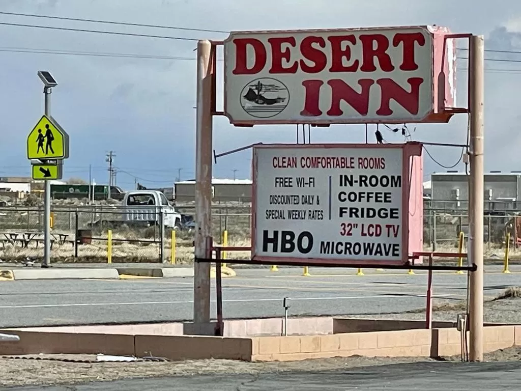 Property logo or sign in Desert Inn
