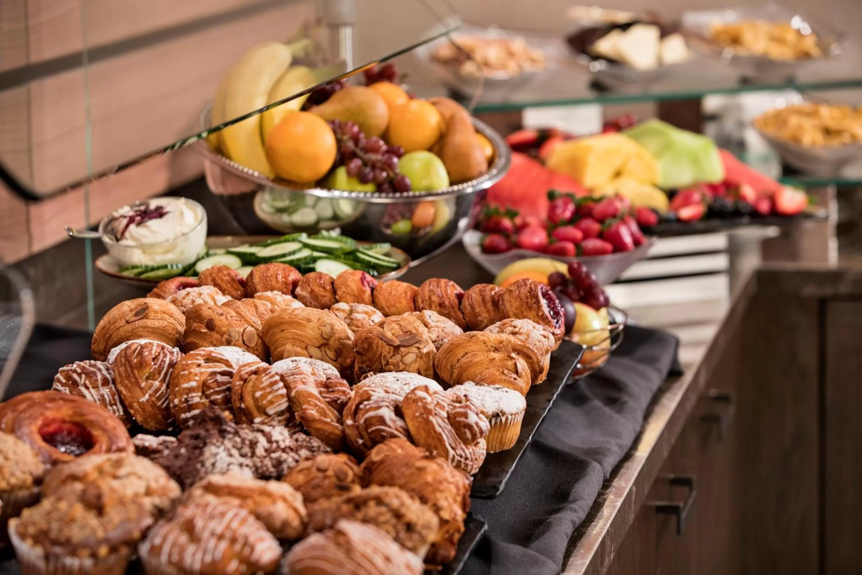 Food close-up in Texas A&M Hotel and Conference Center
