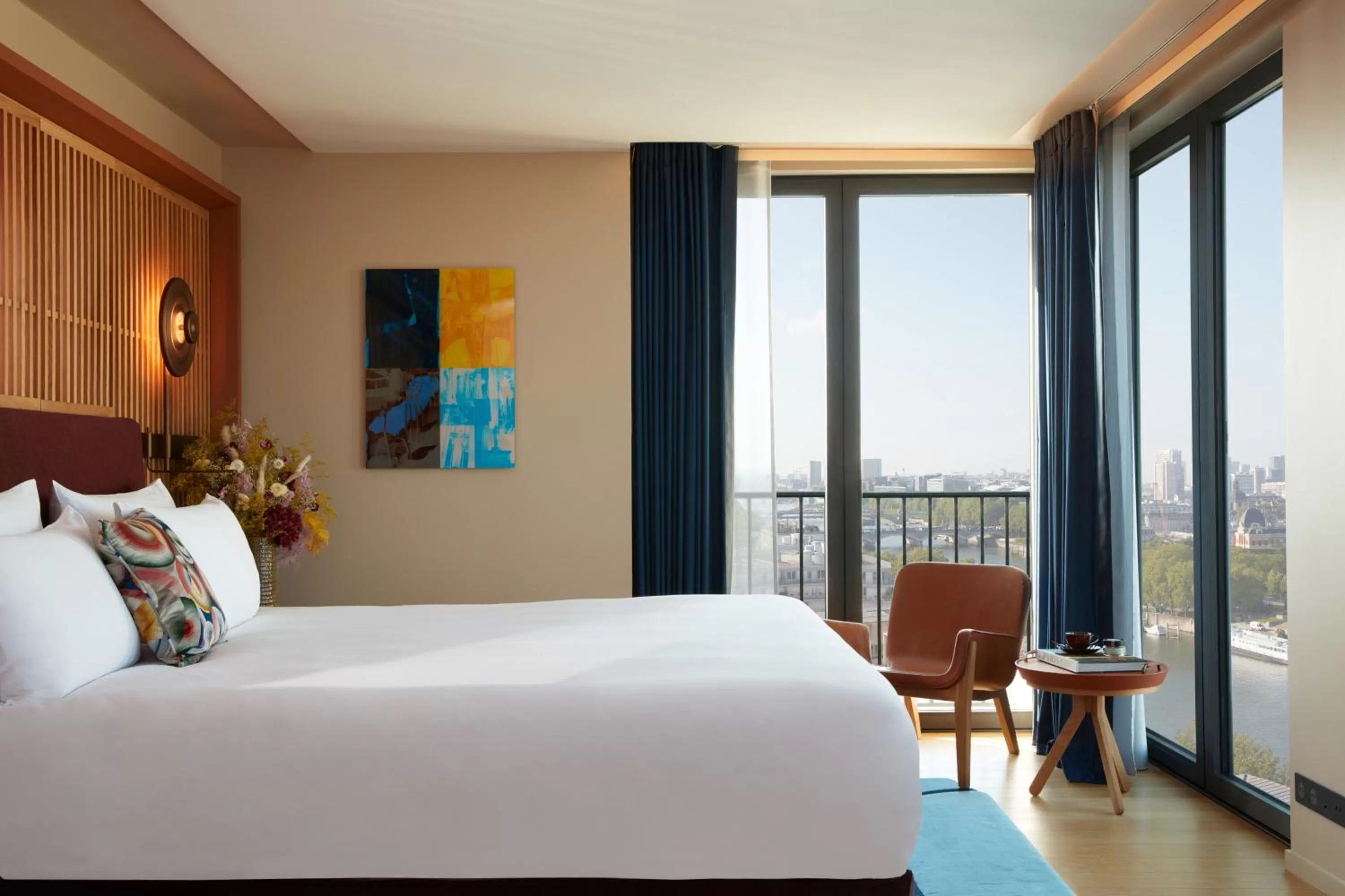 Bed in SO/ Paris Hotel