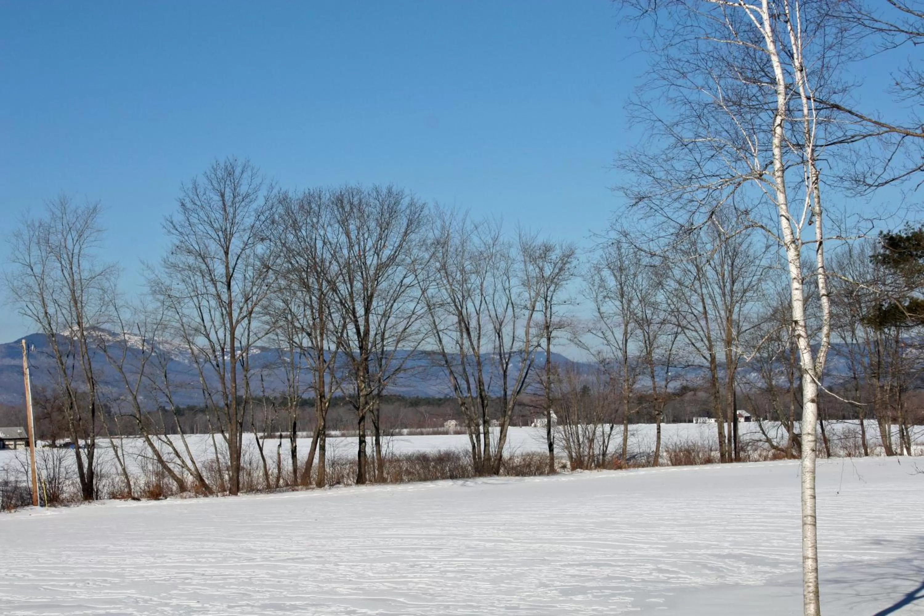 Mountain view in Old Saco Inn