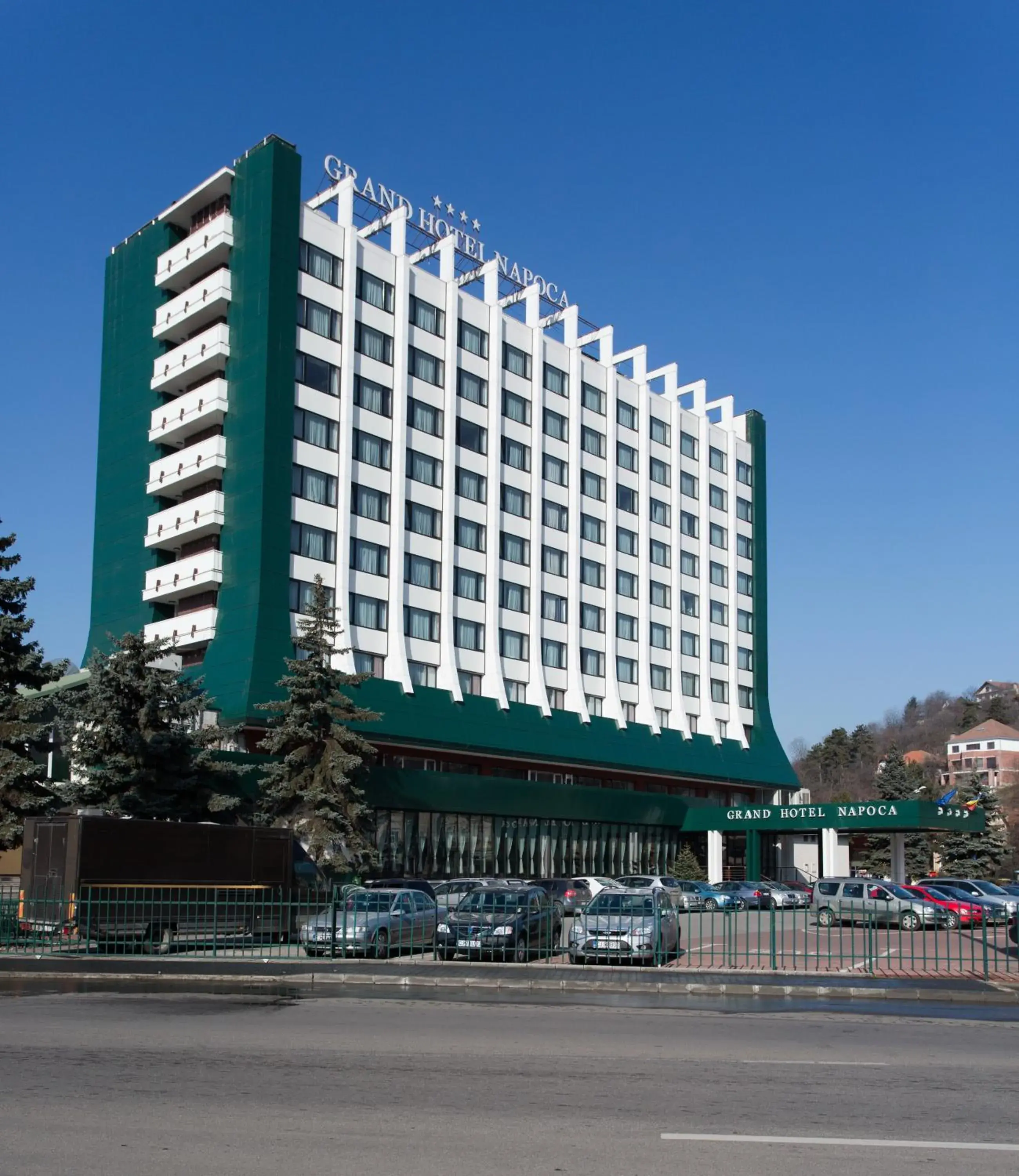 Facade/entrance, Property Building in Grand Hotel Napoca