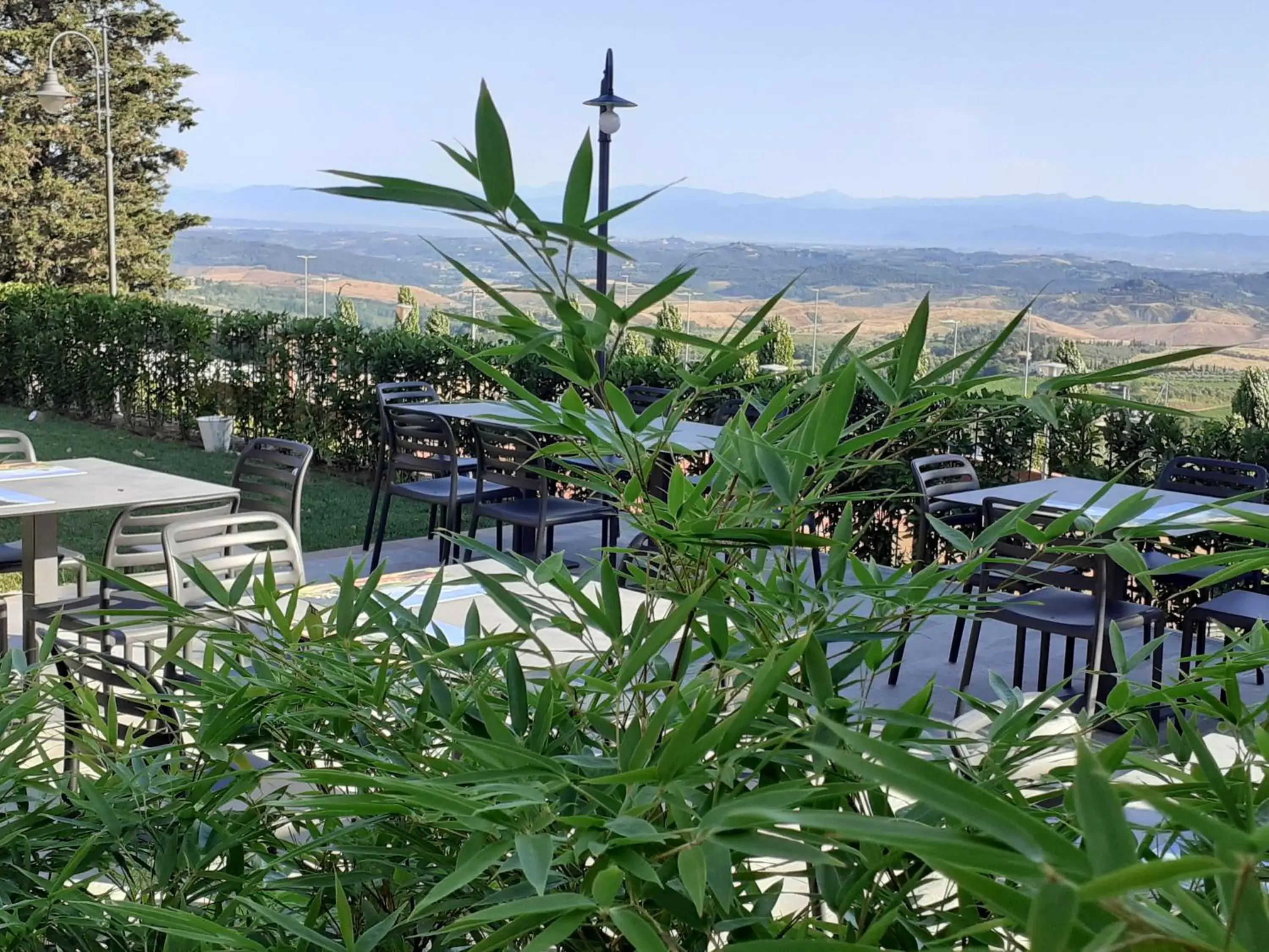 Spring, Pool View in Hotel Le Macine