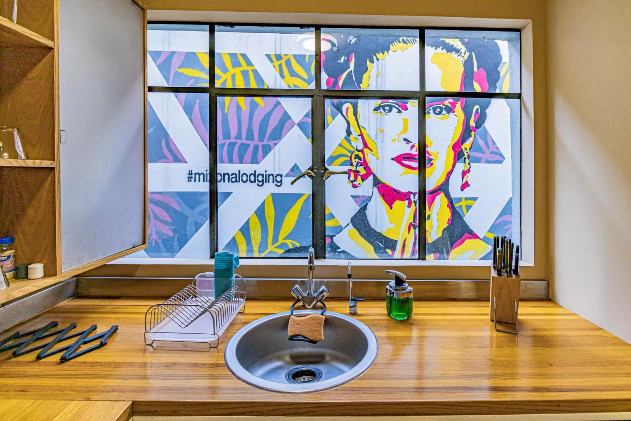 Kitchen or kitchenette in Mi Zona Lodging WTC