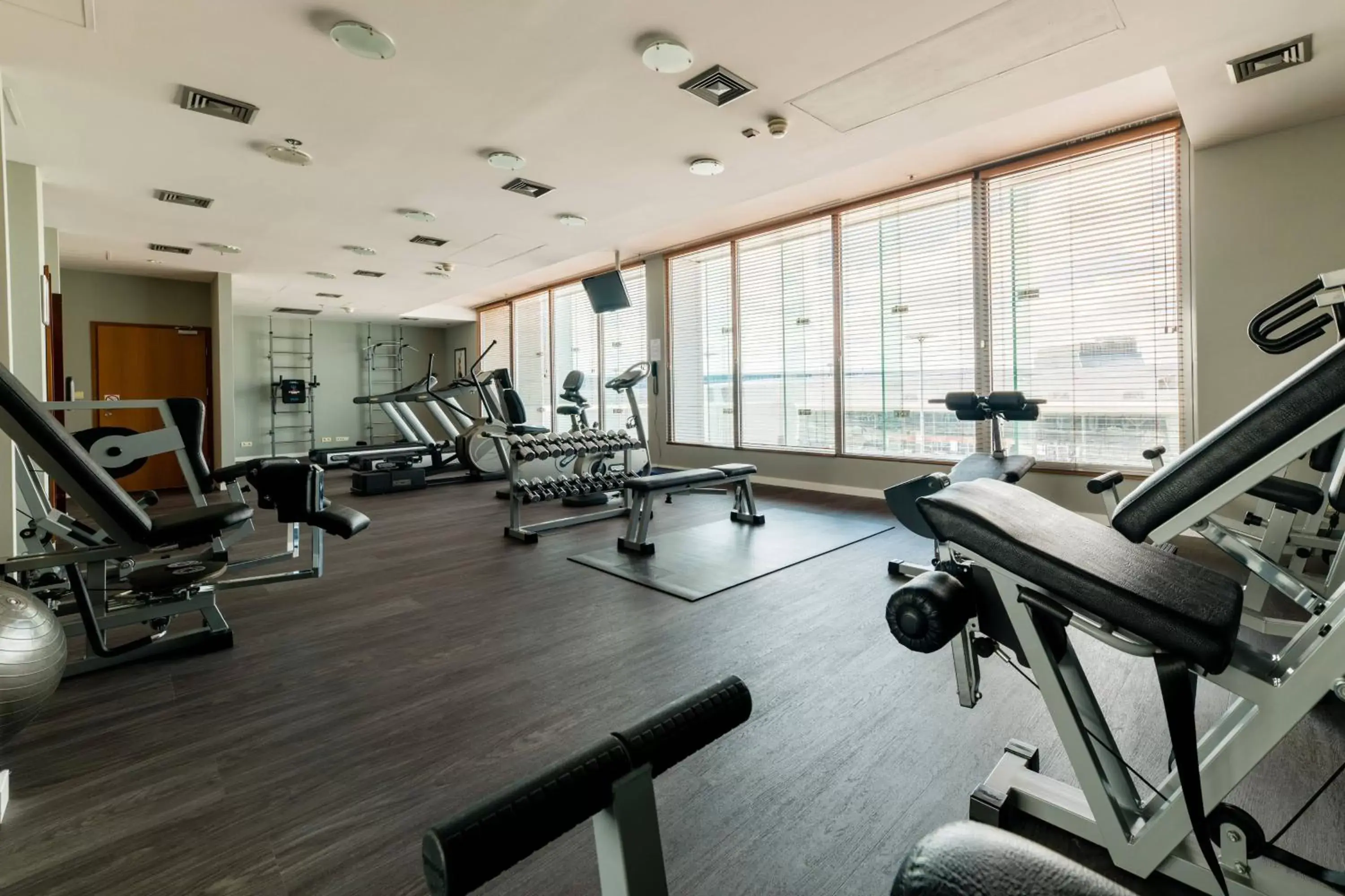 Fitness centre/facilities, Fitness Center/Facilities in Courtyard by Marriott Warsaw Airport