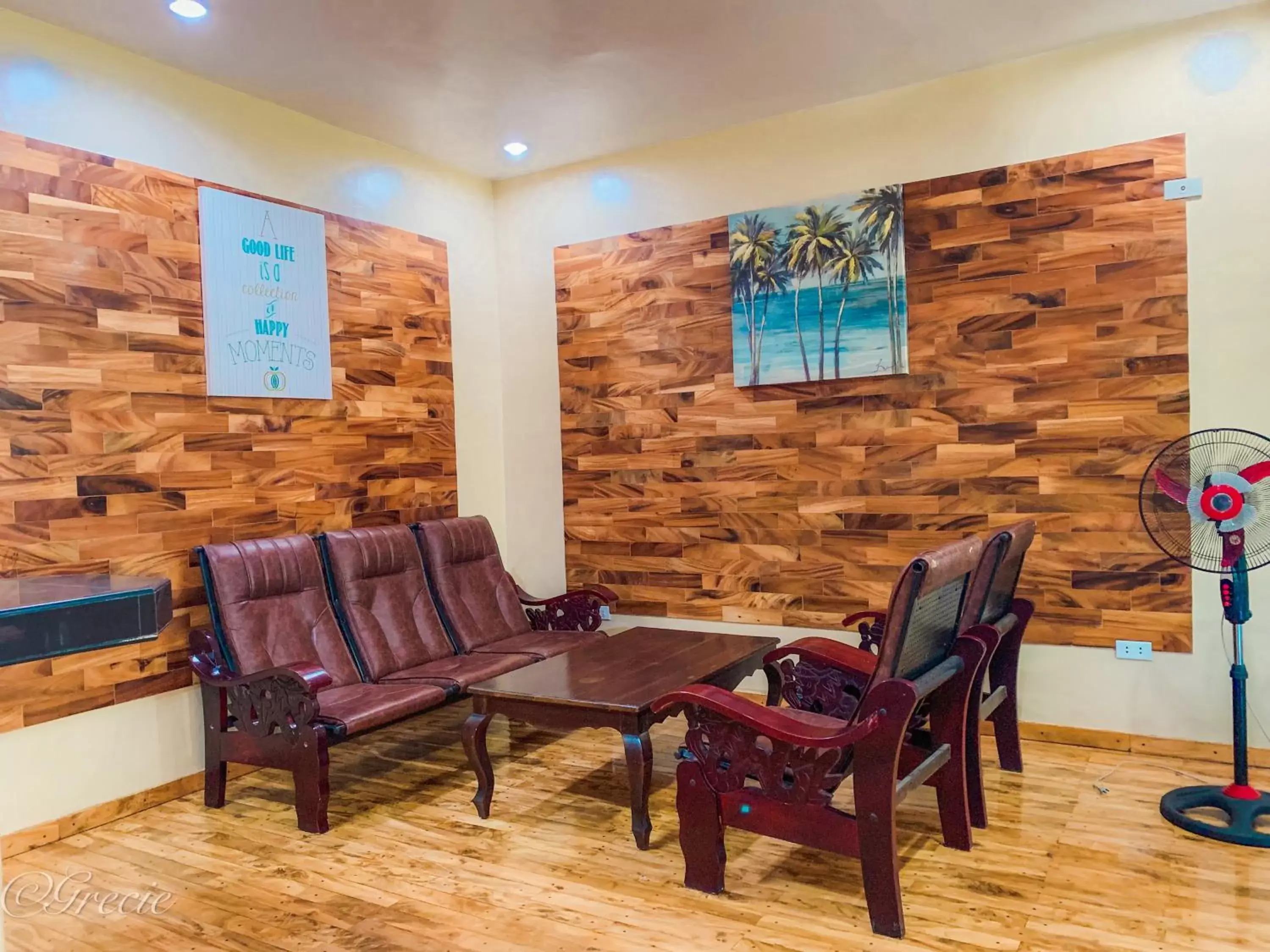 Seating Area in Mabini Hotel