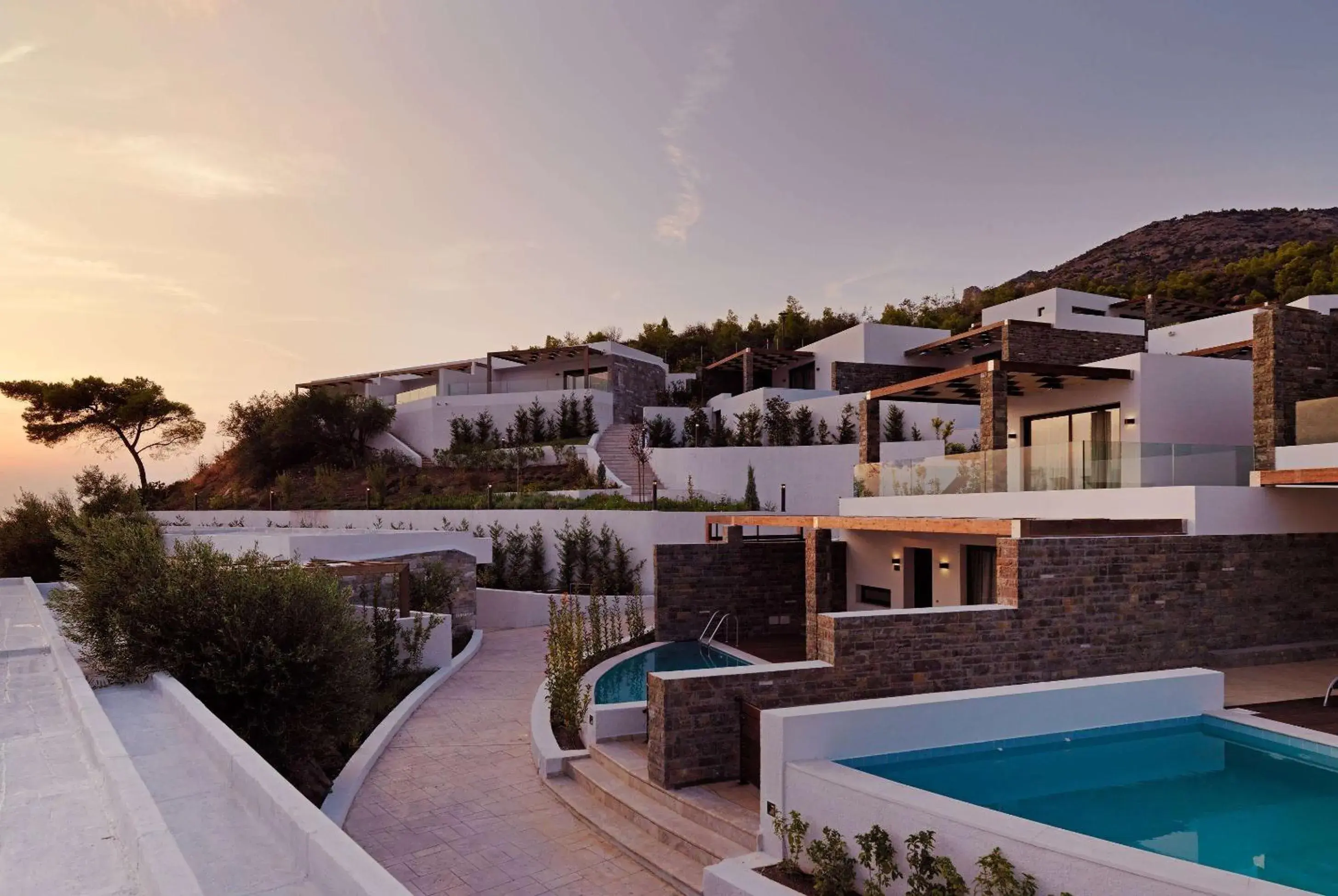 Photo of the whole room, Swimming Pool in Wyndham Loutraki Poseidon Resort