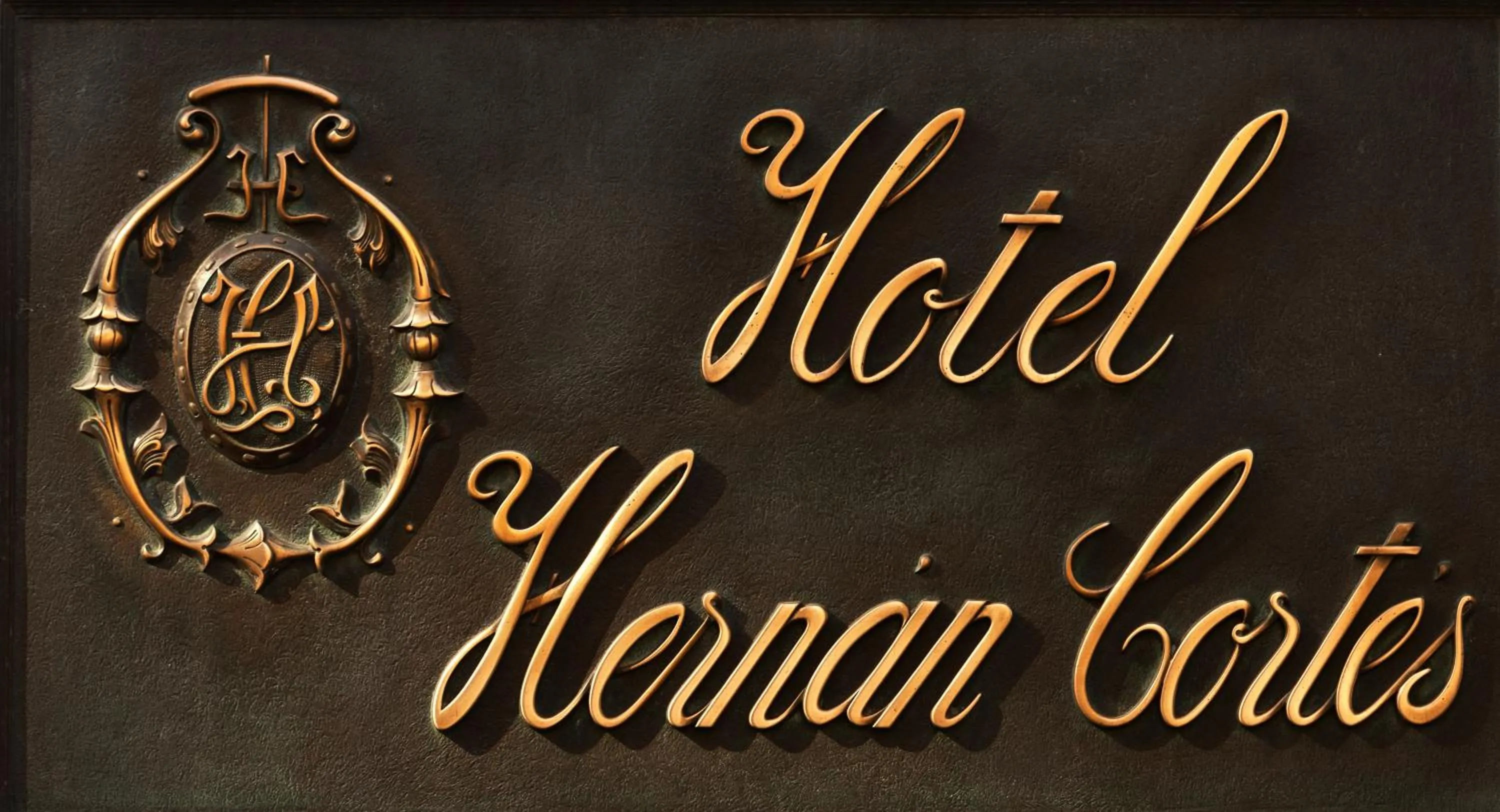 Property logo or sign in Hotel Hernán Cortés