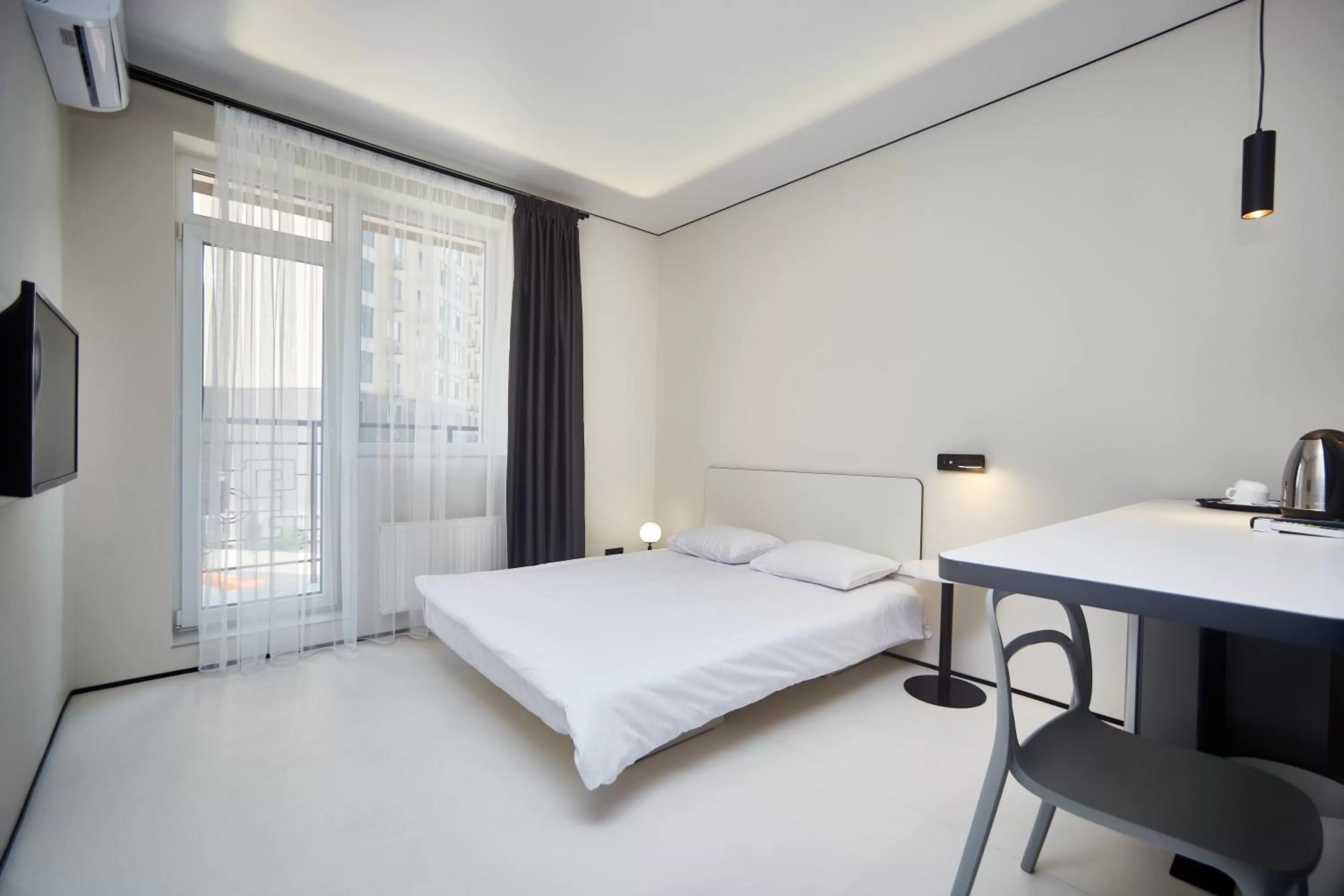 Bed in Ultramarinn Hotel