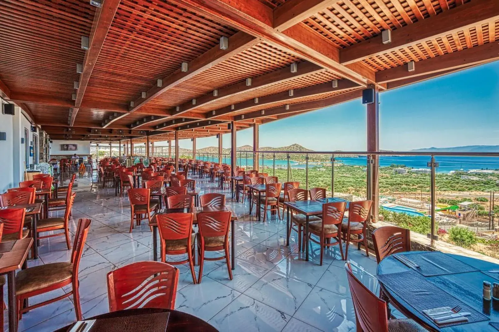 Restaurant/Places to Eat in Elounda Water Park Residence Hotel