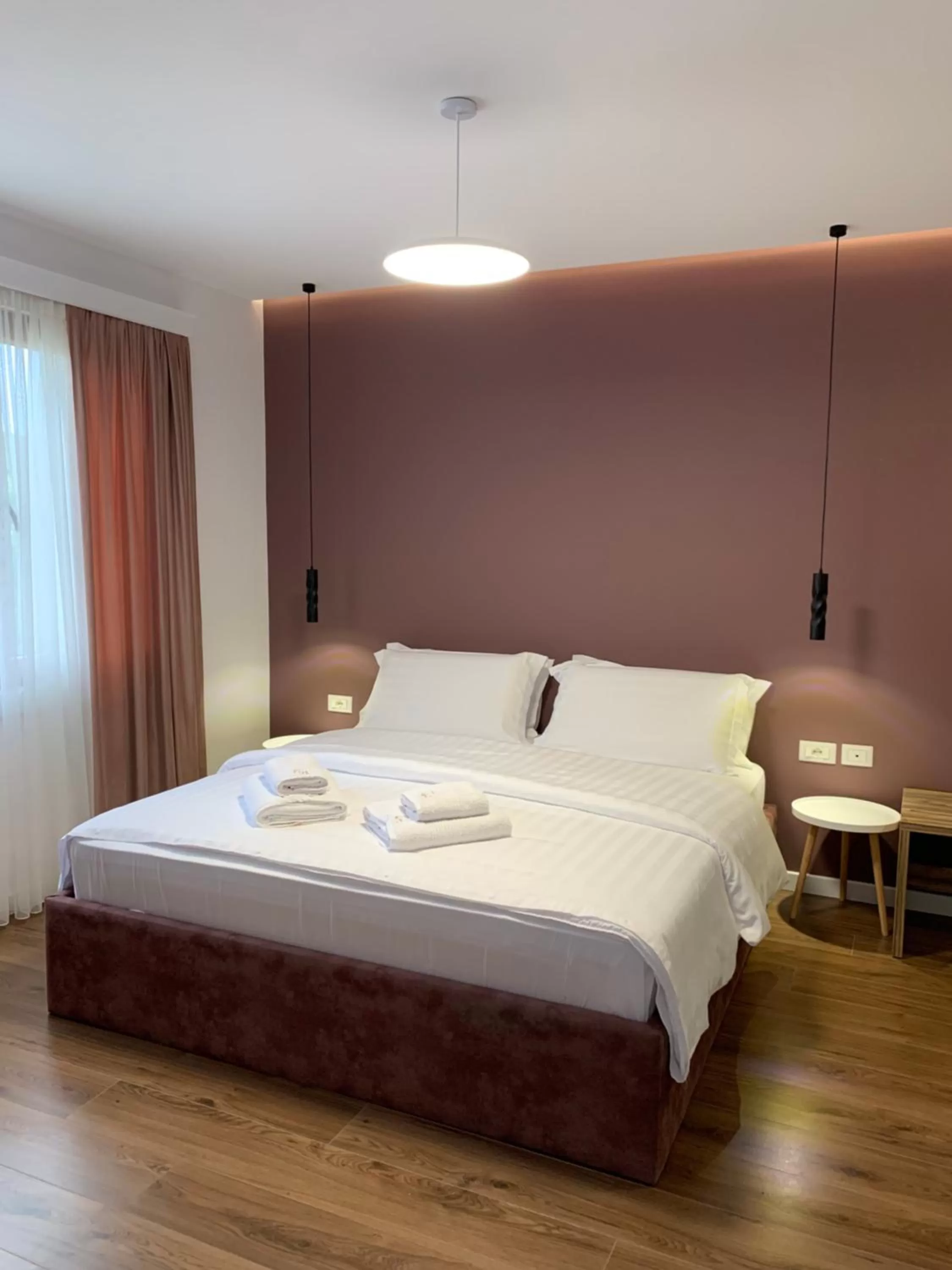 Bed in Grand Hotel Pogradec