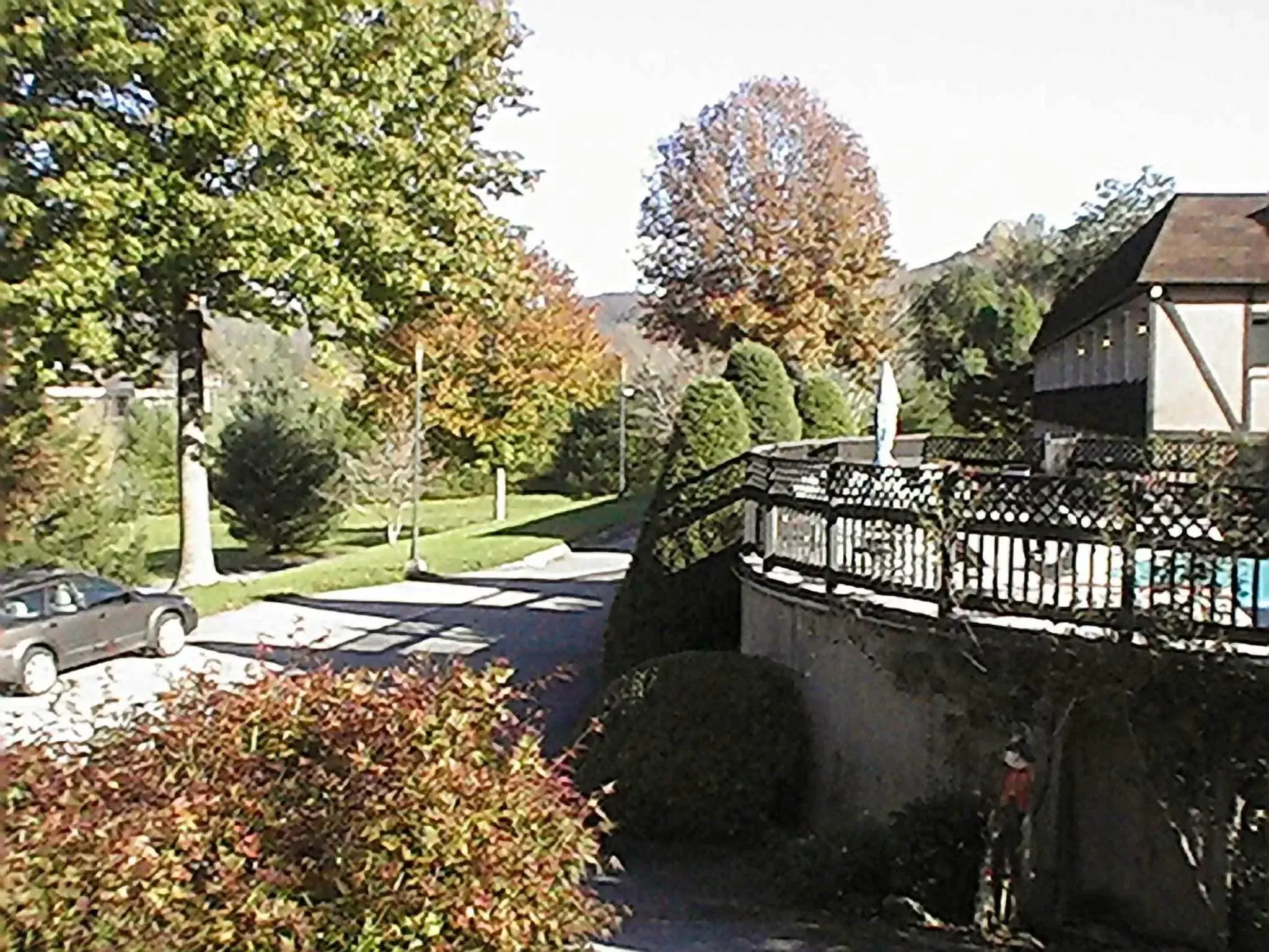 Patio in Highland Manor Inn