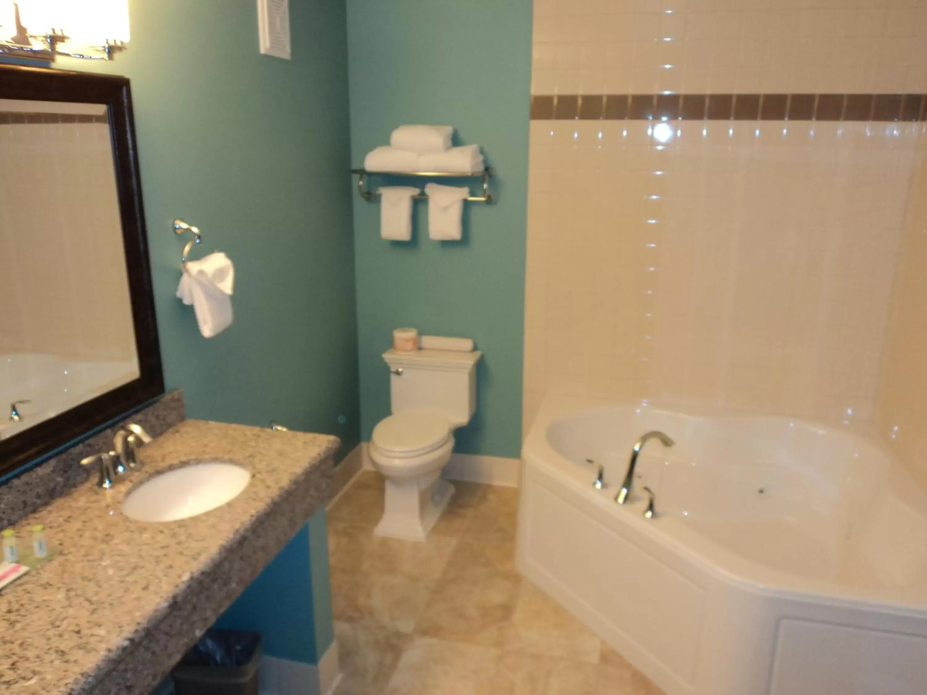 Bathroom in Bear Claw Casino & Hotel