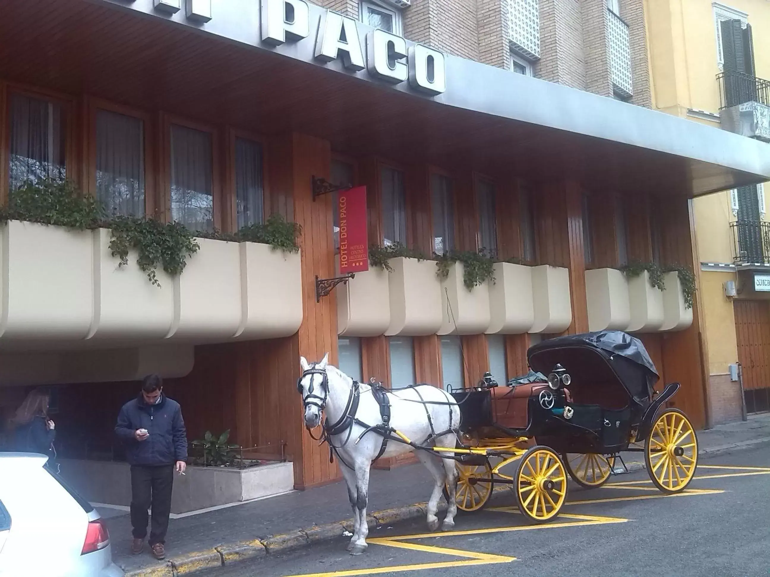 Facade/entrance in Hotel Don Paco