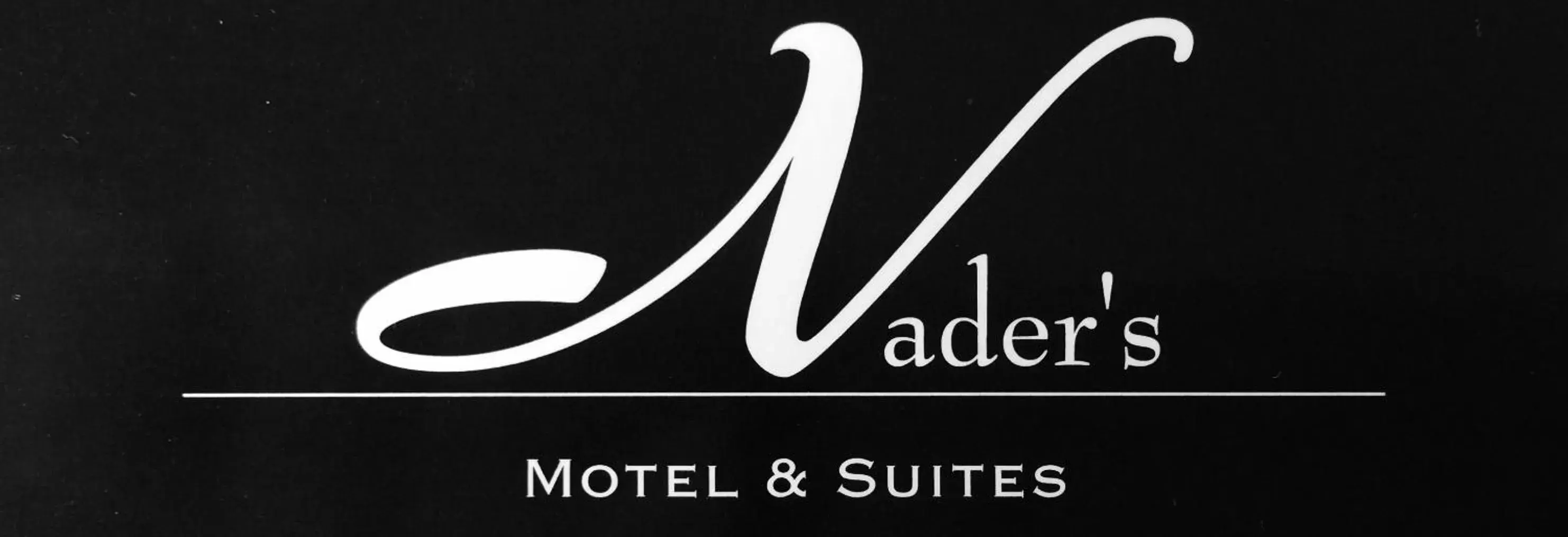 Property Logo/Sign in Nader's Motel & Suites