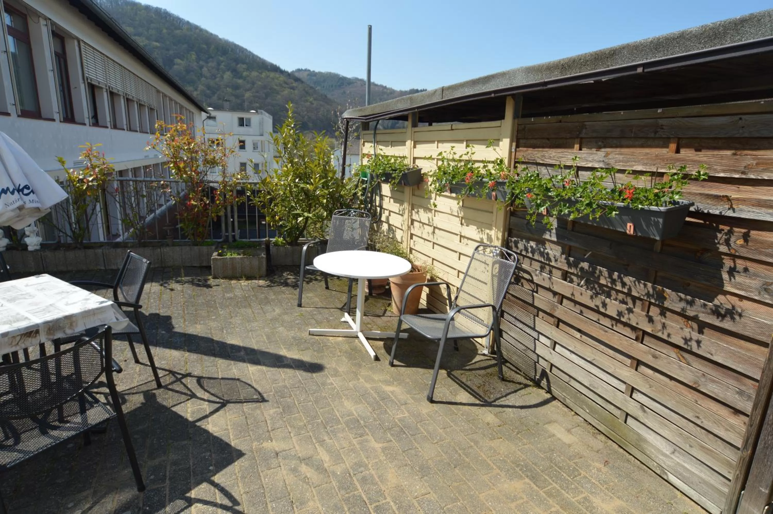 Patio in Aktivhotel Alter Kaiser