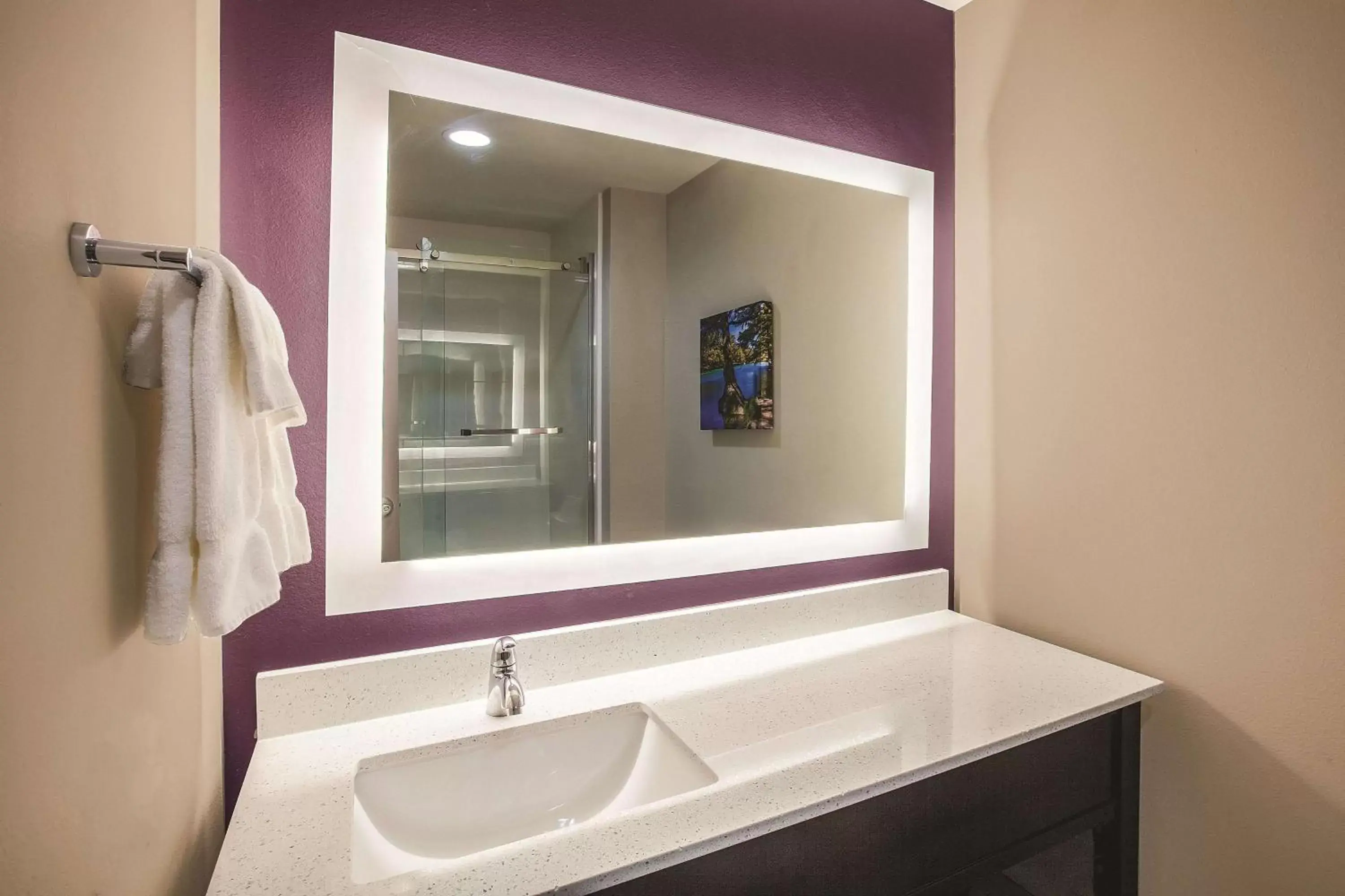 Photo of the whole room, Bathroom in La Quinta by Wyndham Dallas Northeast-Arboretum