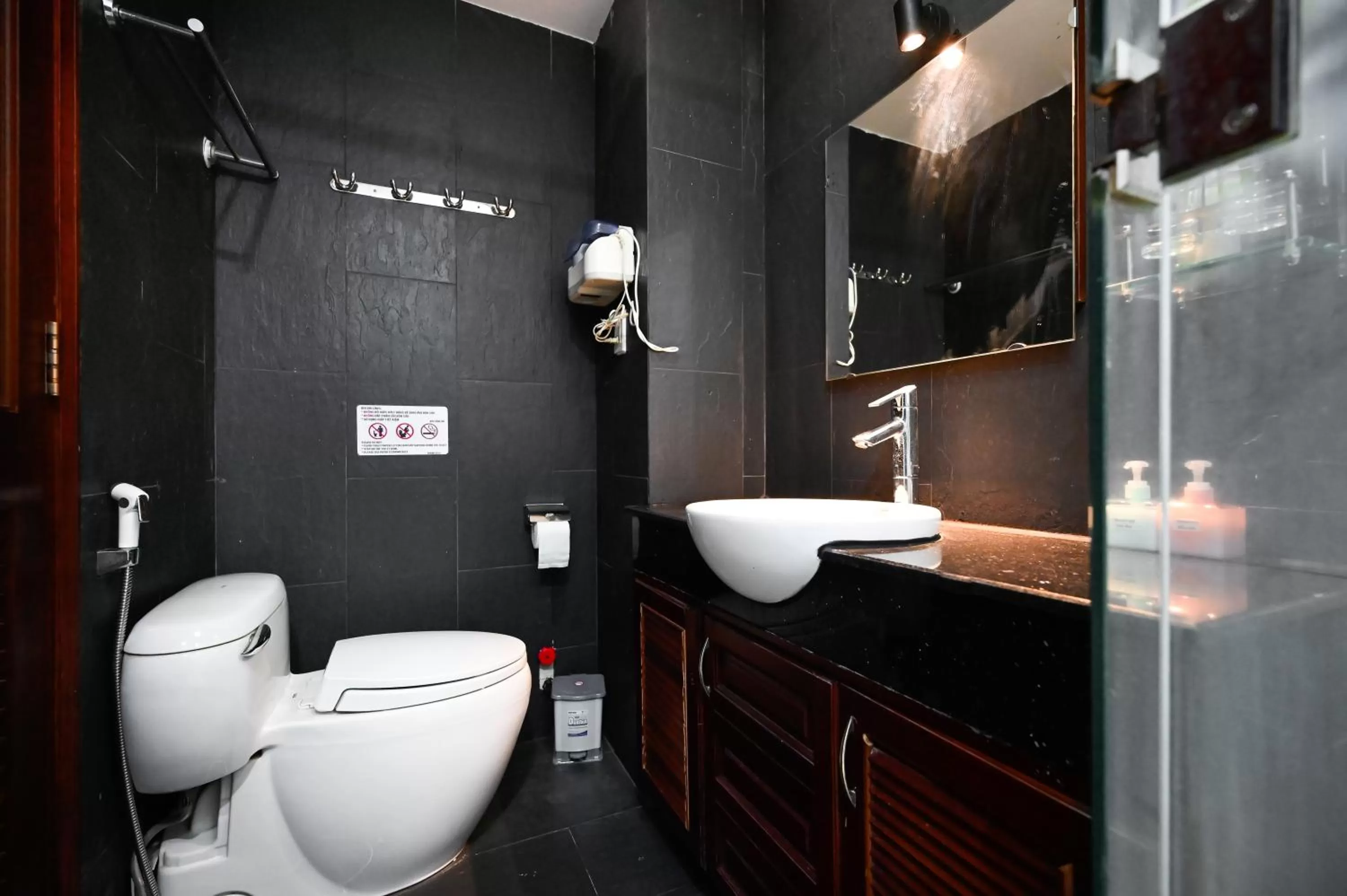 Shower, Bathroom in Huyen Homestay