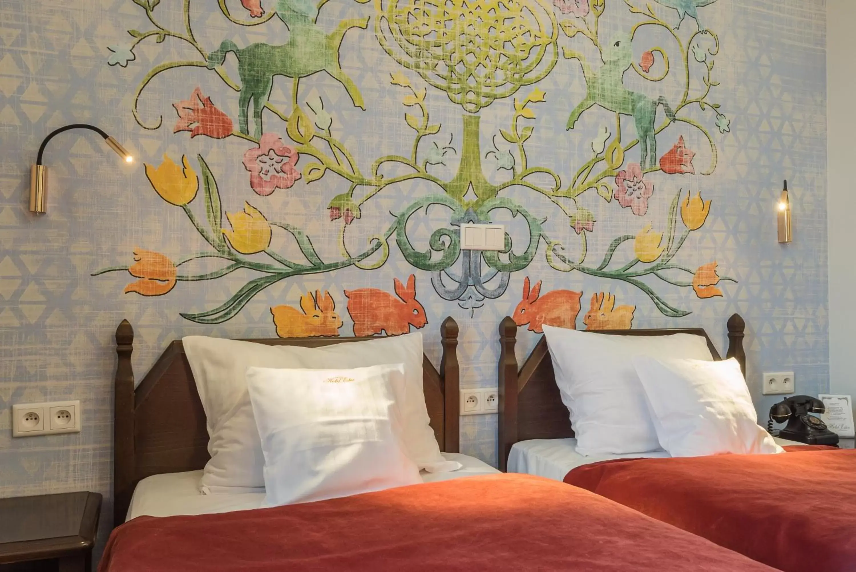 Bed in Hotel Ester Bed in Hotel Ester