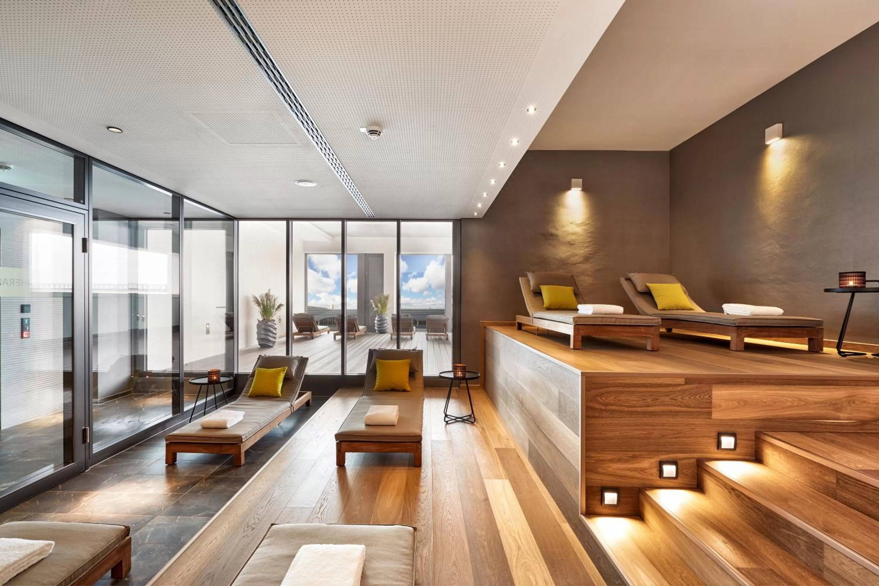 Sauna in HYPERION Hotel Leipzig