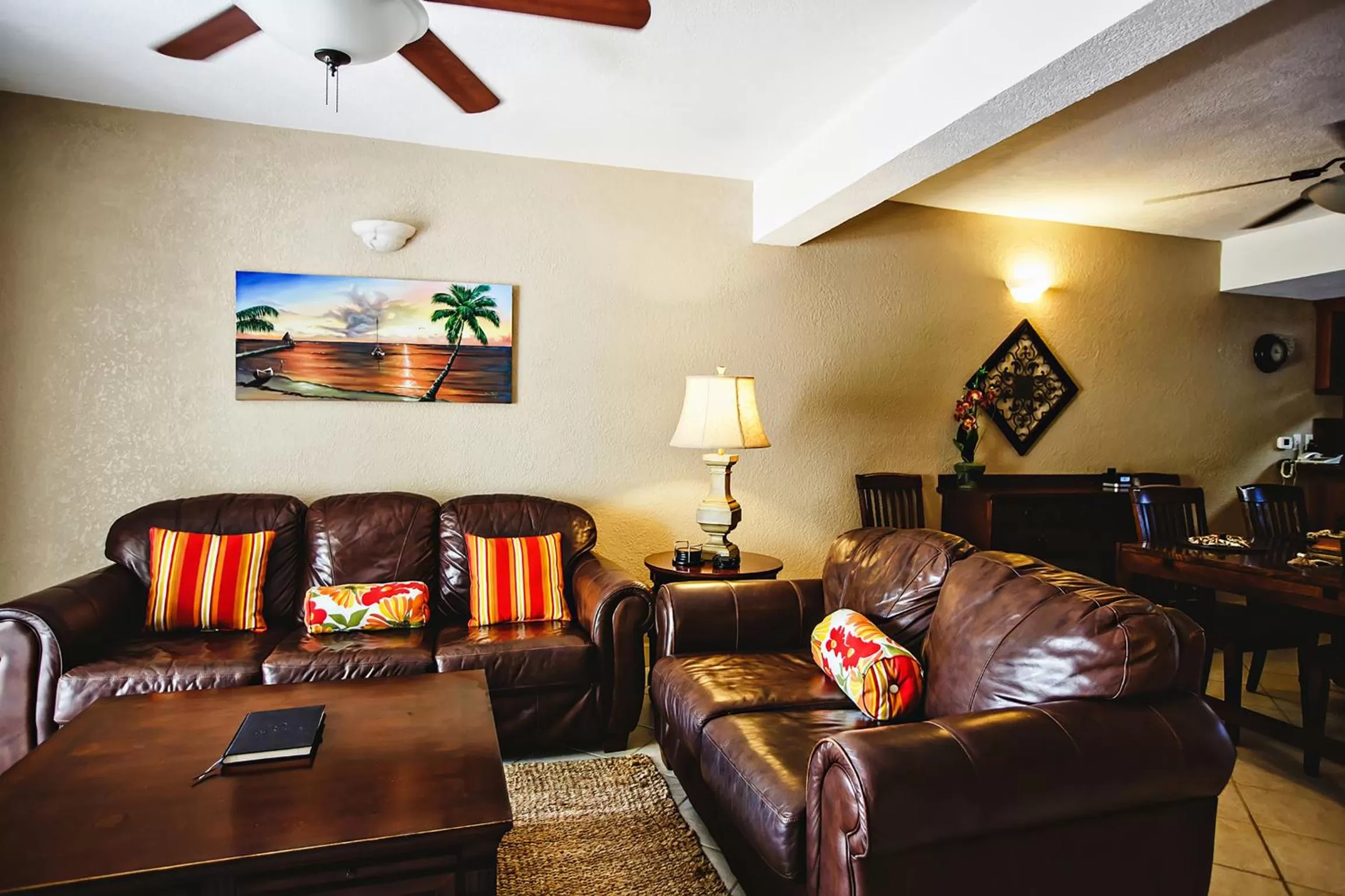 Living room in Pelican Reef Villas Resort