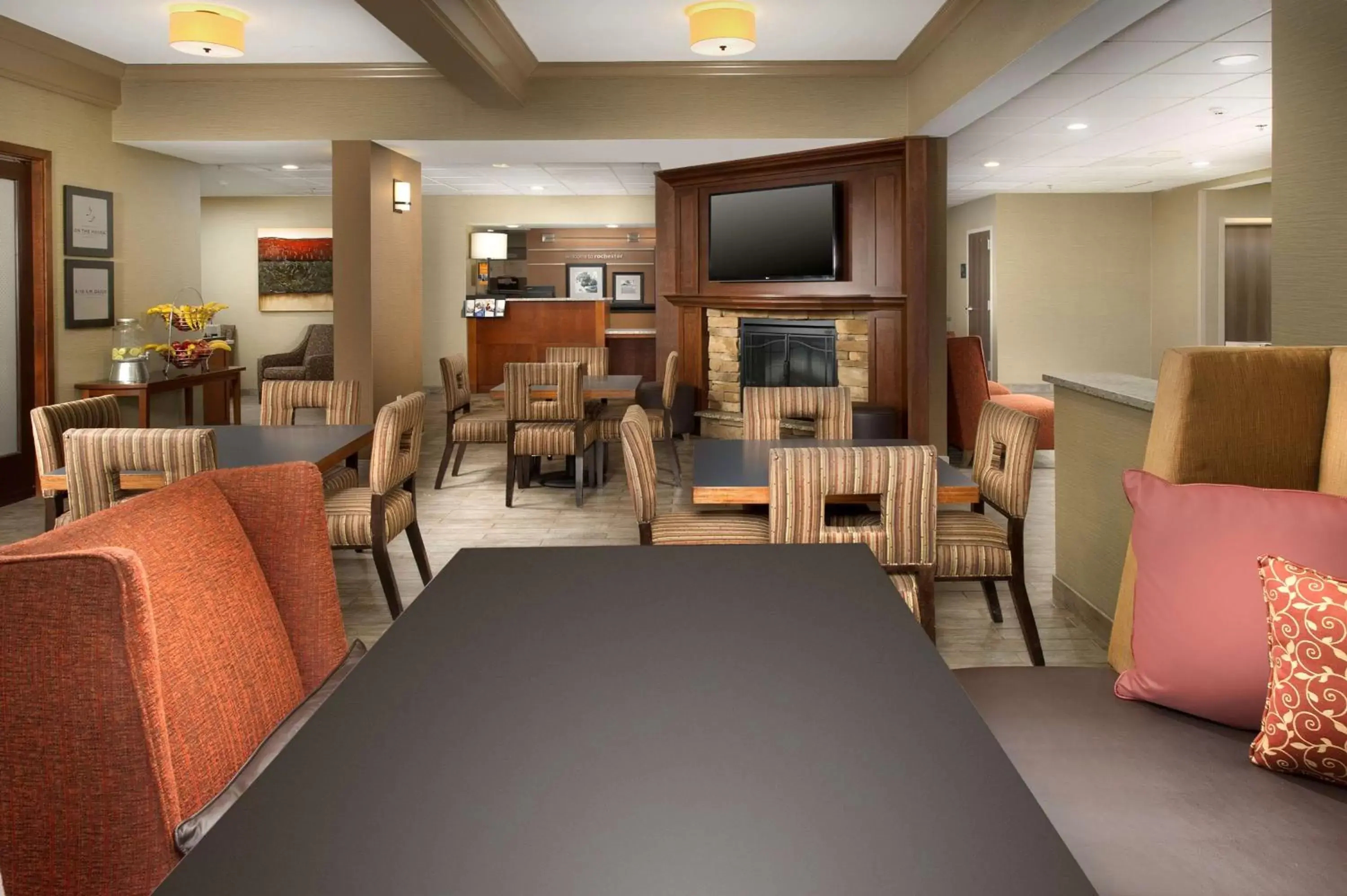 Lobby or reception in Hampton Inn Rochester Greece Lobby or reception in Hampton Inn Rochester Greece