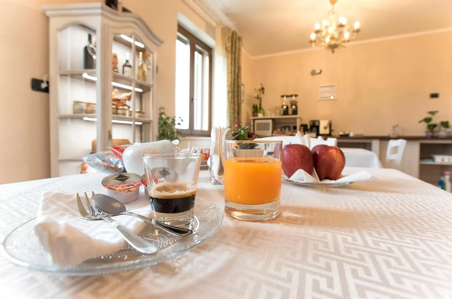 Food close-up, Breakfast in Villa Malvasio refined b&b