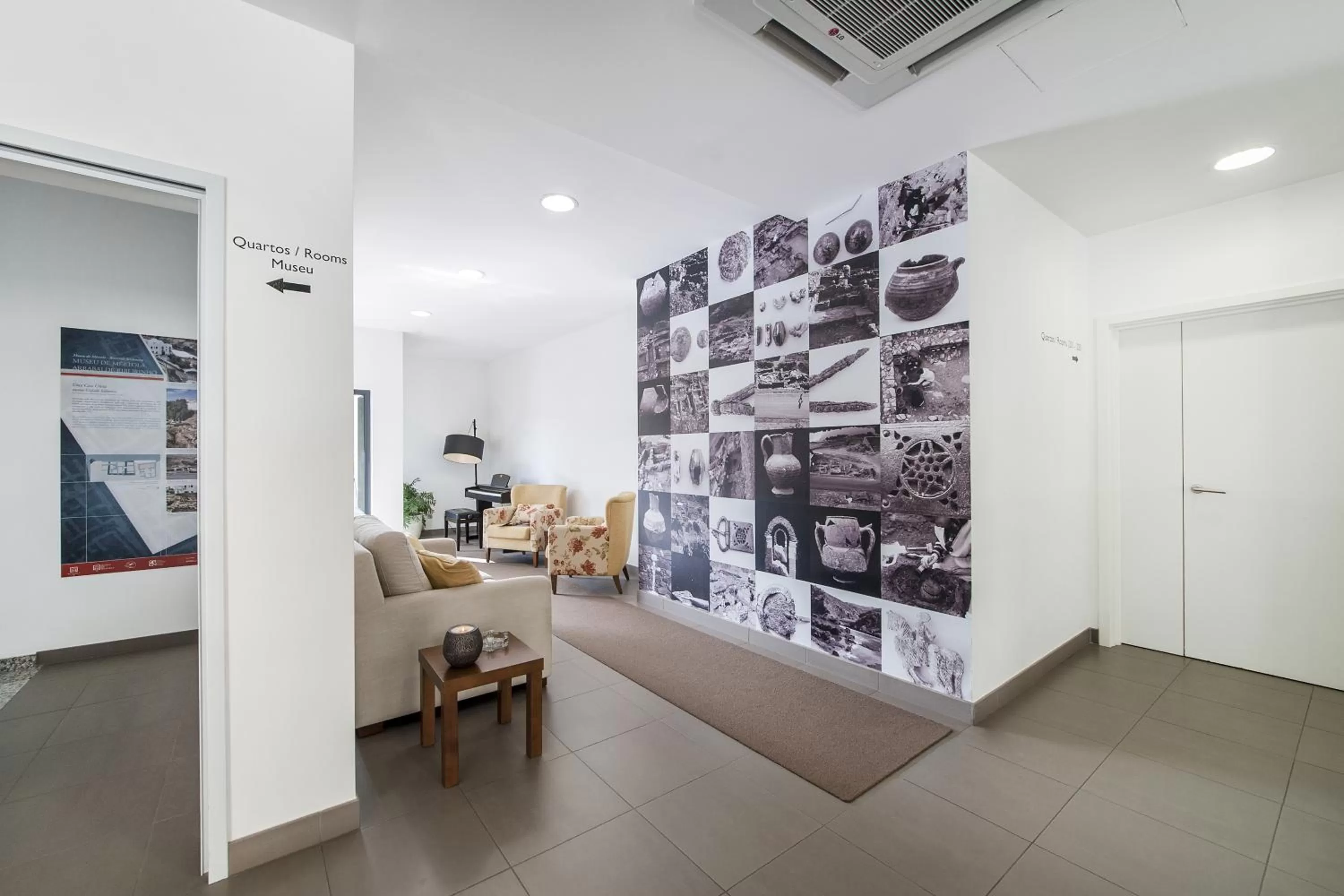 Communal lounge/ TV room in Hotel Museu