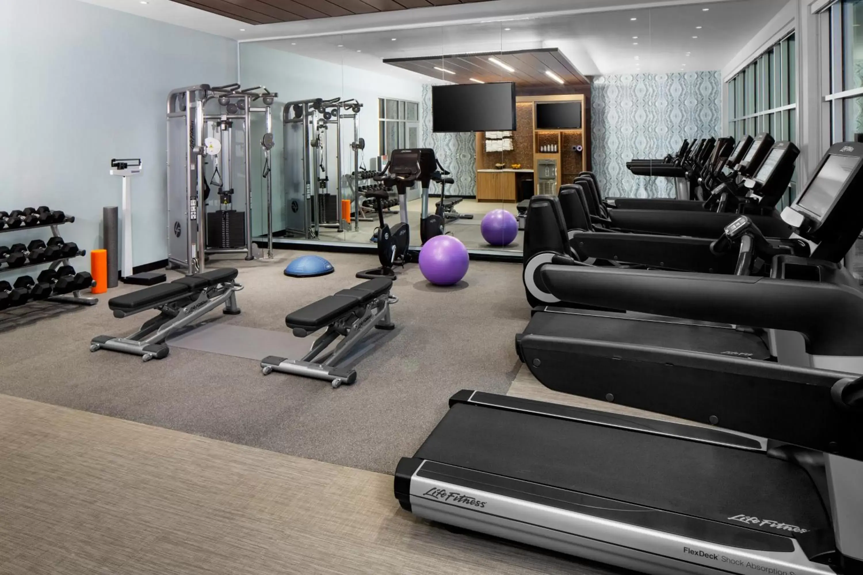 Fitness centre/facilities, Fitness Center/Facilities in Hotel Indigo Gainesville-Celebration Pointe, an IHG Hotel