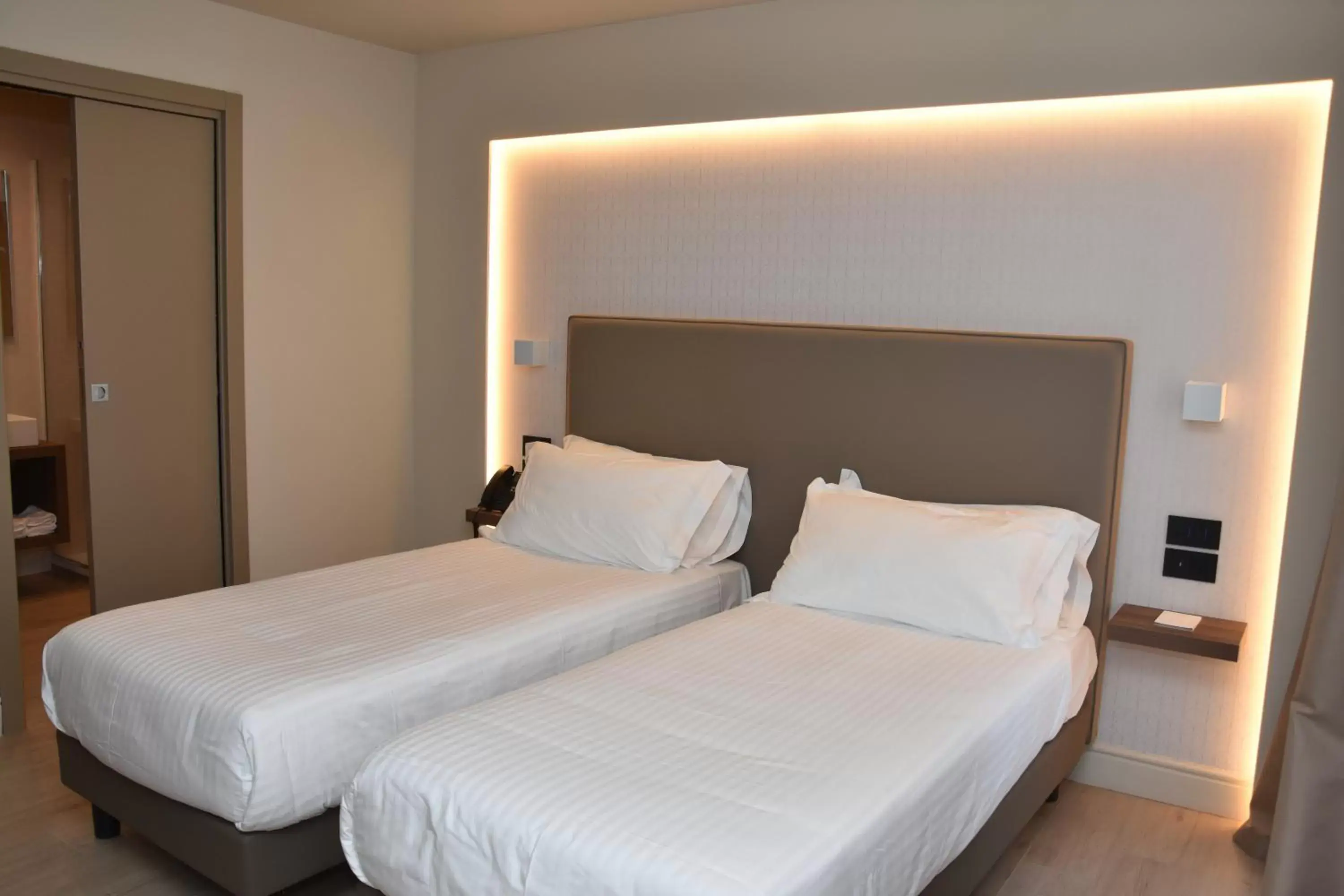 Bed in Hotel Commercio