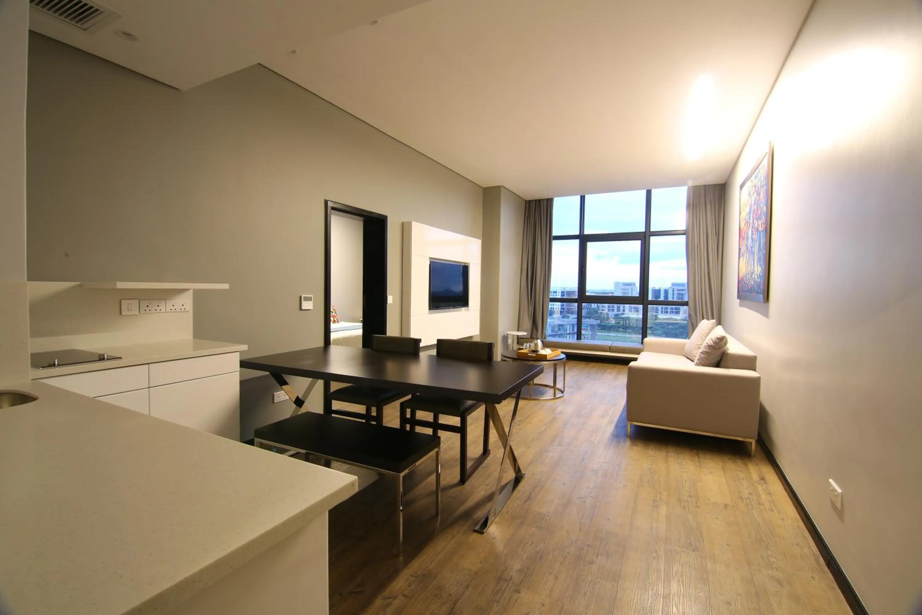 Photo of the whole room, Bed in Room50Two