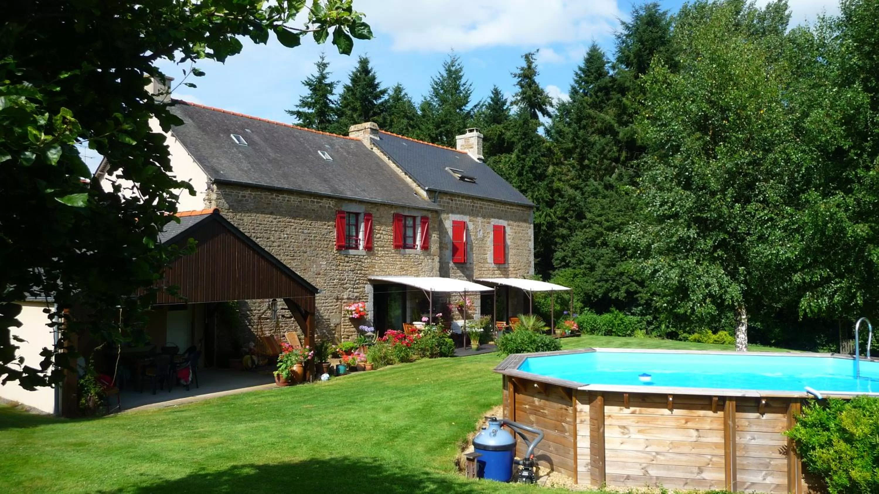 Garden in Chambres d'hôtes Le Bas Rassinoux