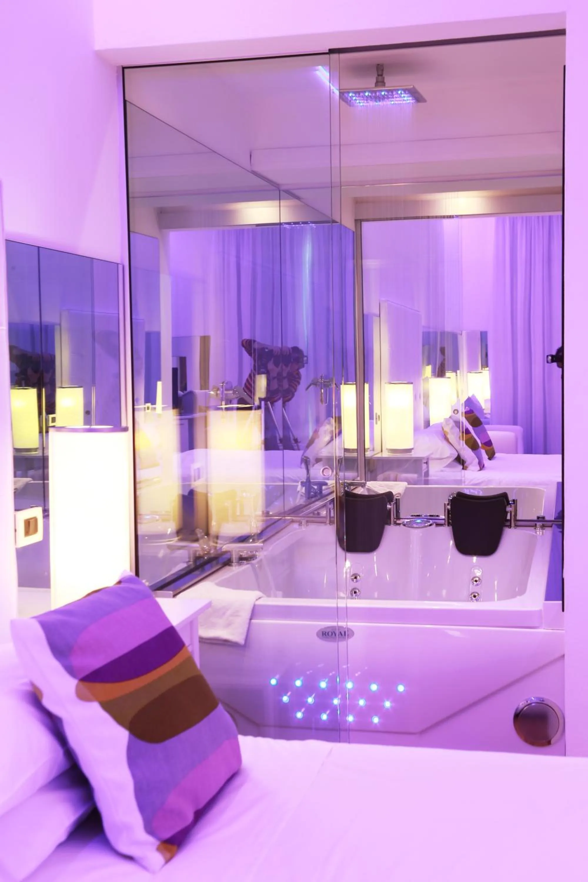 Decorative detail in Adua & Regina di Saba Wellness & Beauty