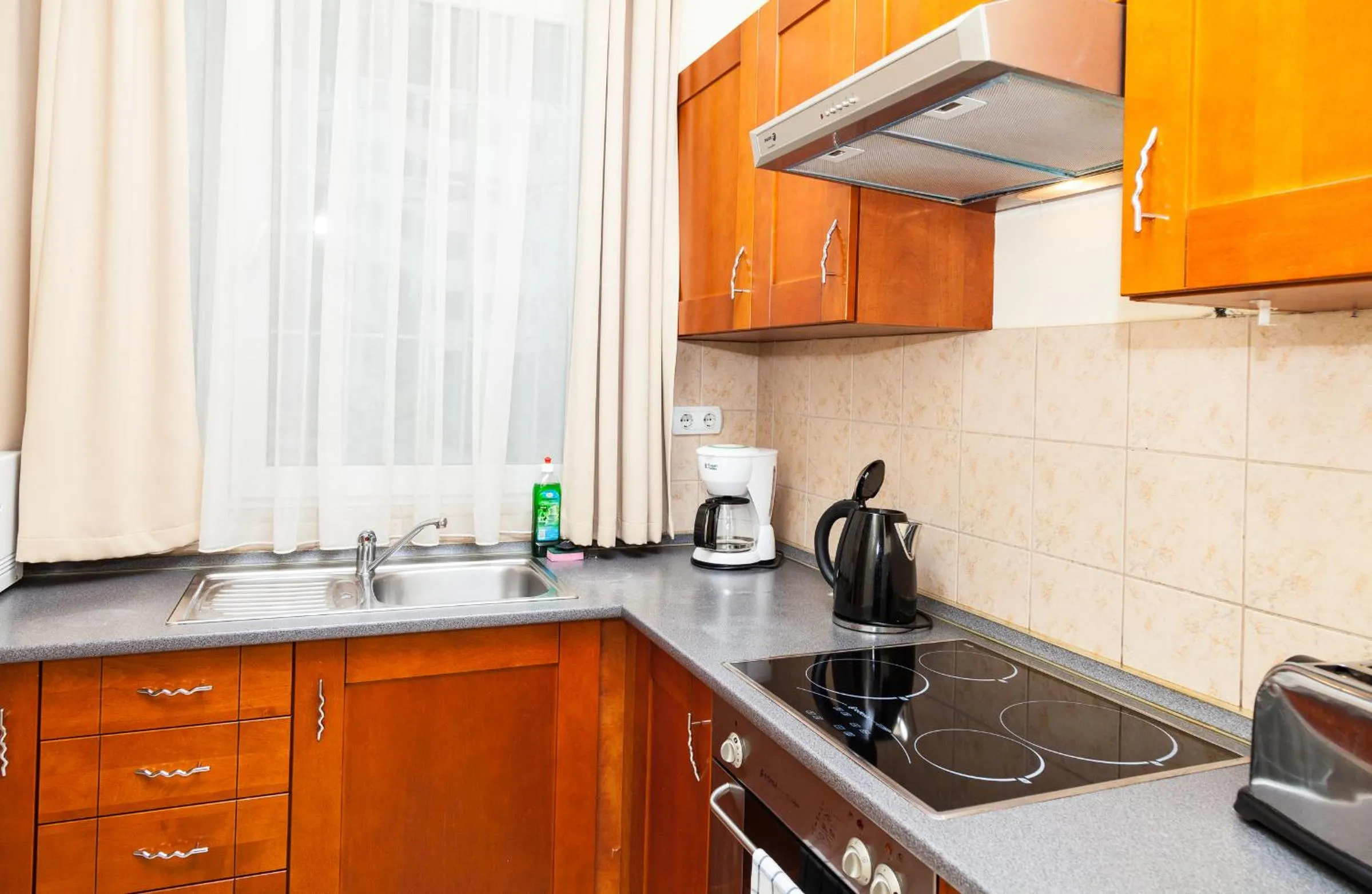 Kitchen or kitchenette in Nova Apartments