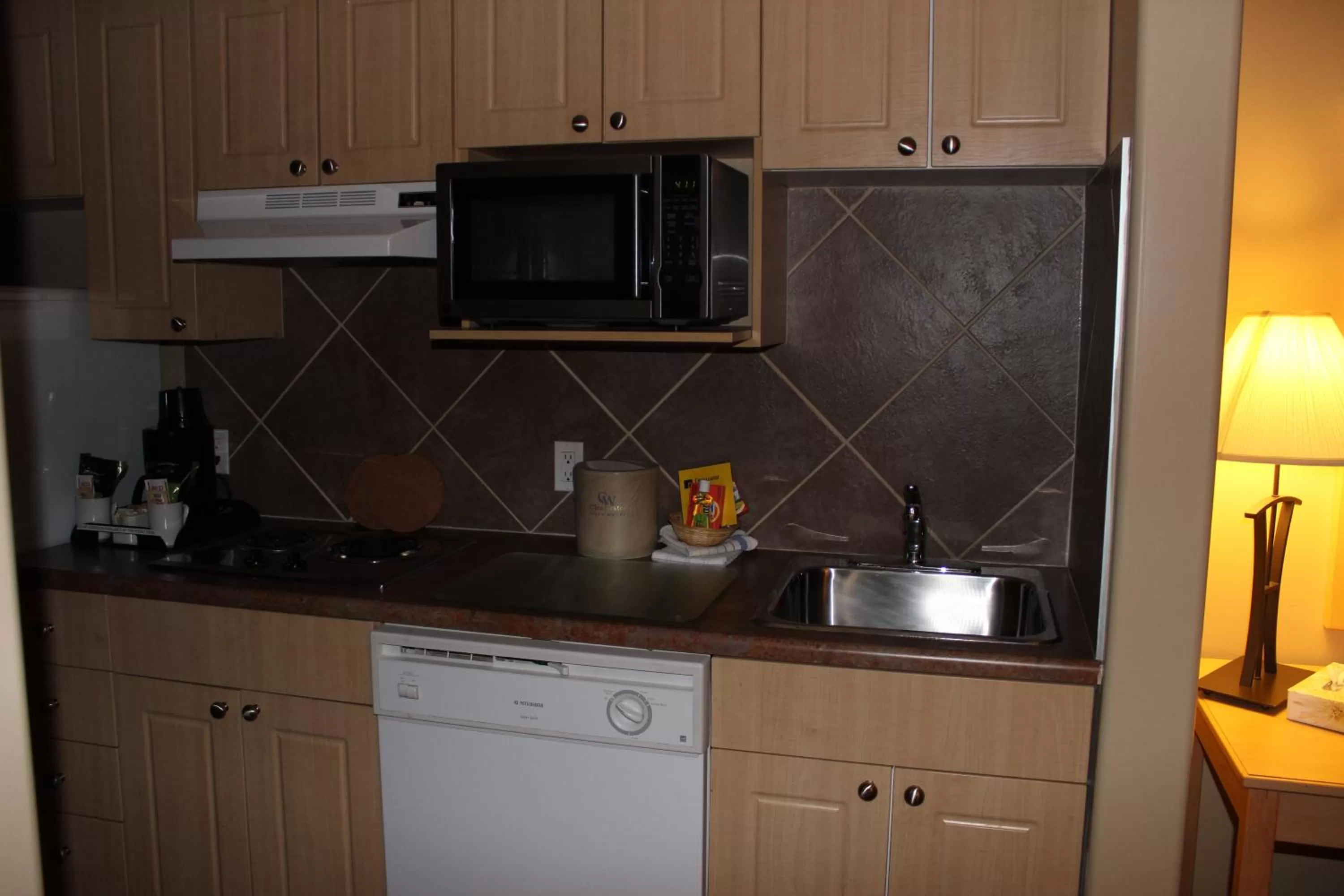 Kitchen or kitchenette in Clearwater Hotel Ltd