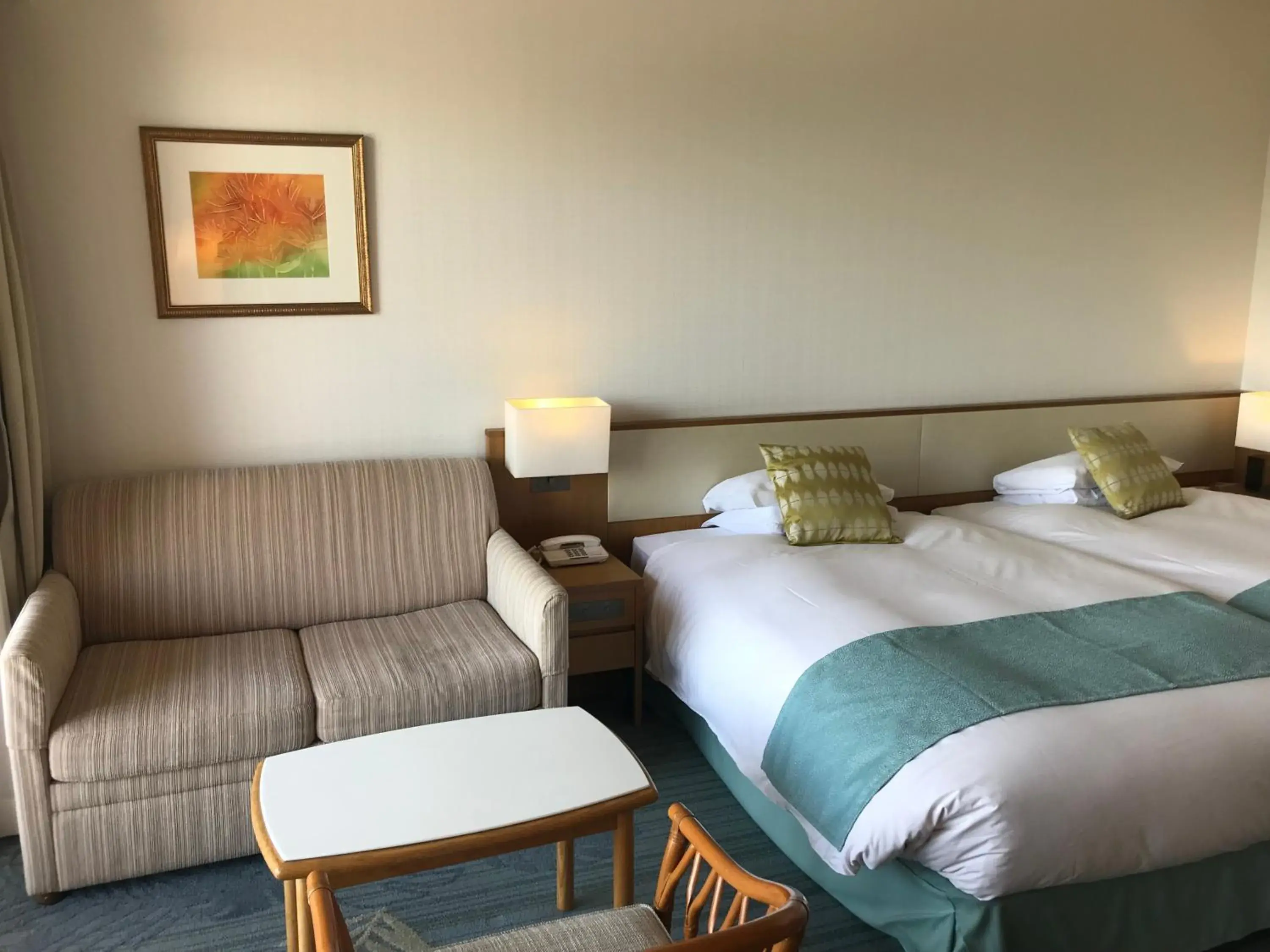 Bed in Izu-Imaihama Tokyu Hotel