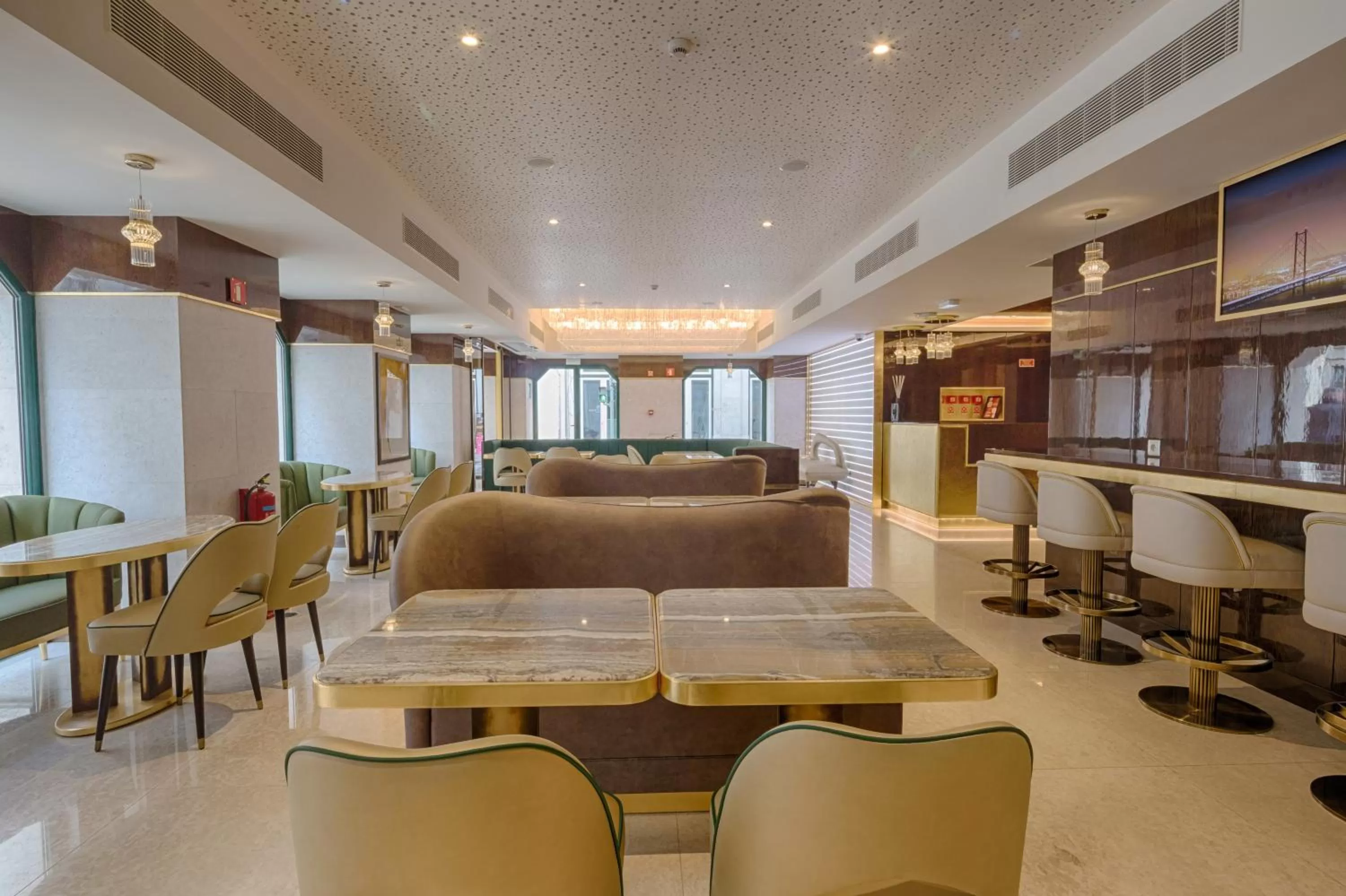 Living room in Hotel MeraPrime Gold Lisboa