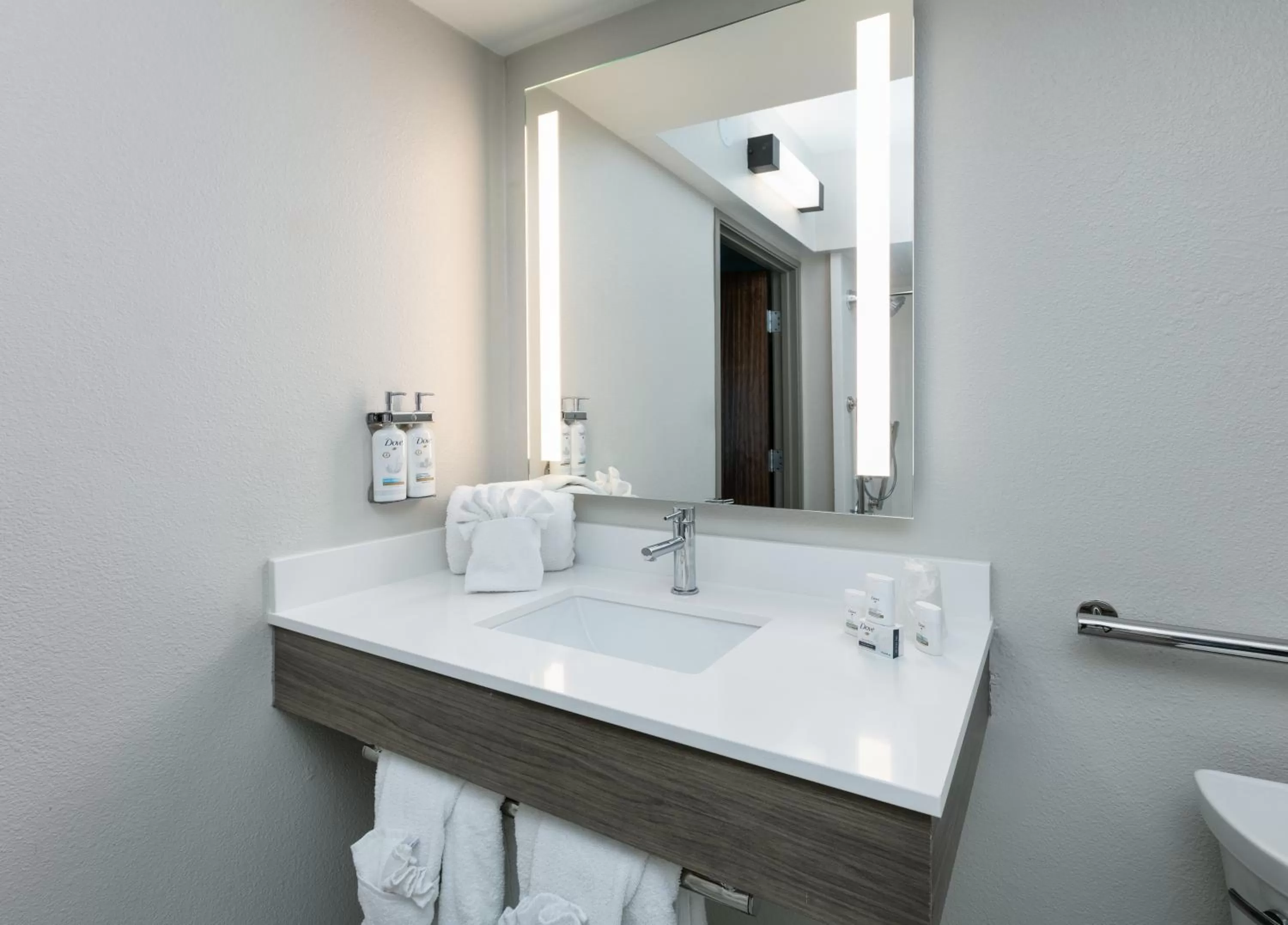 Bathroom in Holiday Inn Express & Suites DALLAS PARK CENTRAL NORTHEAST by IHG