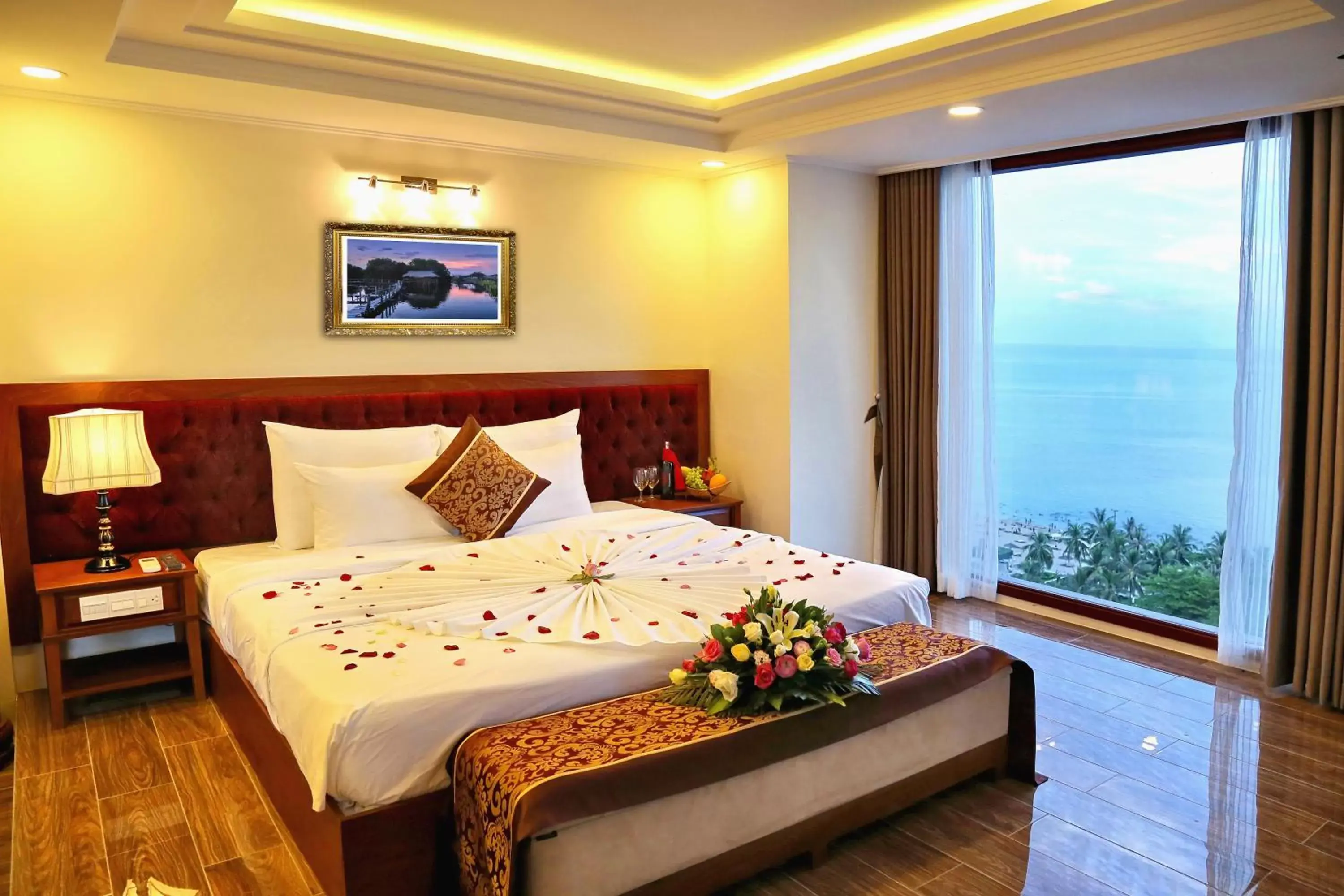 Sea view, Bed in Apus Hotel